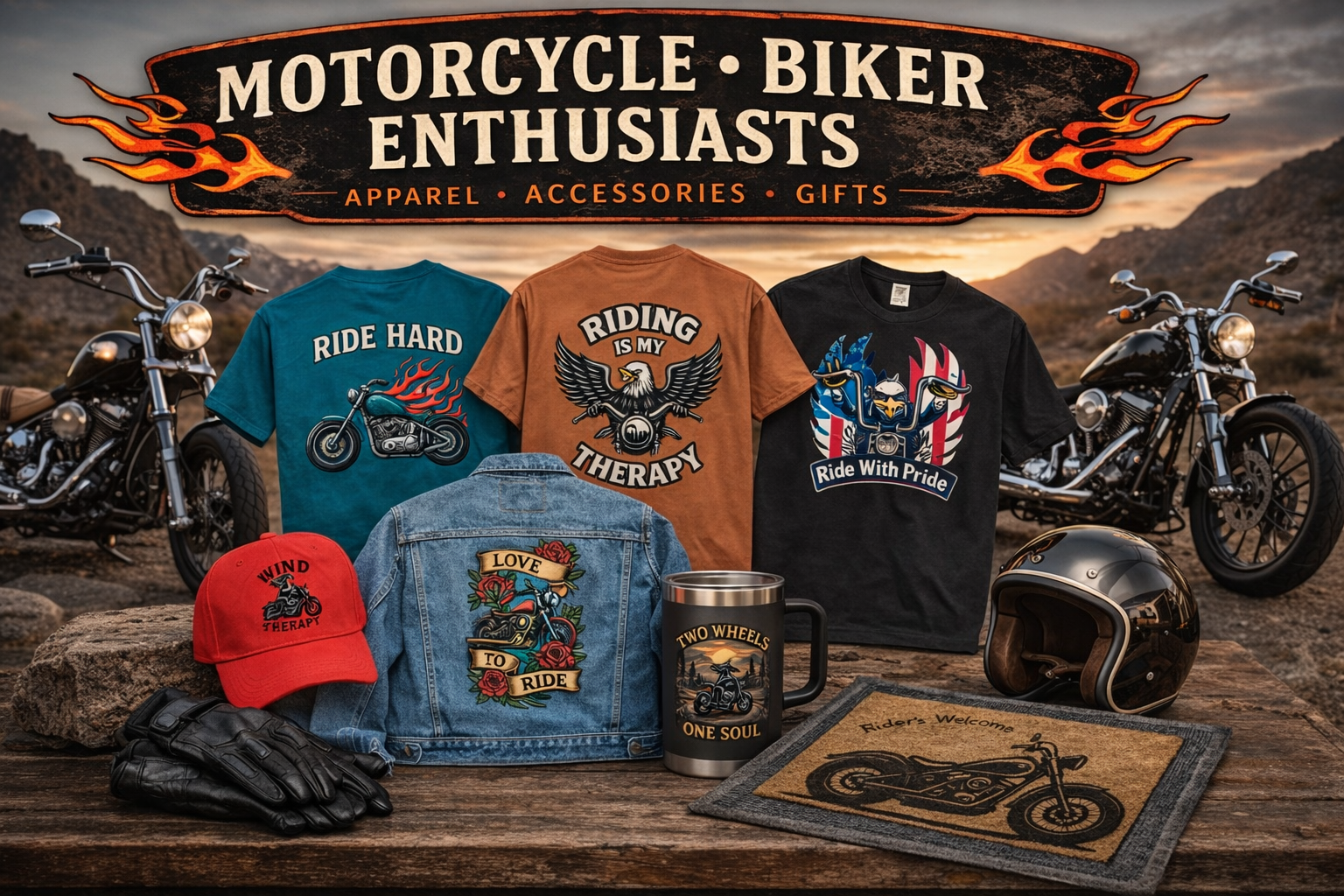 Motorcycle-Biker Enthusiasts