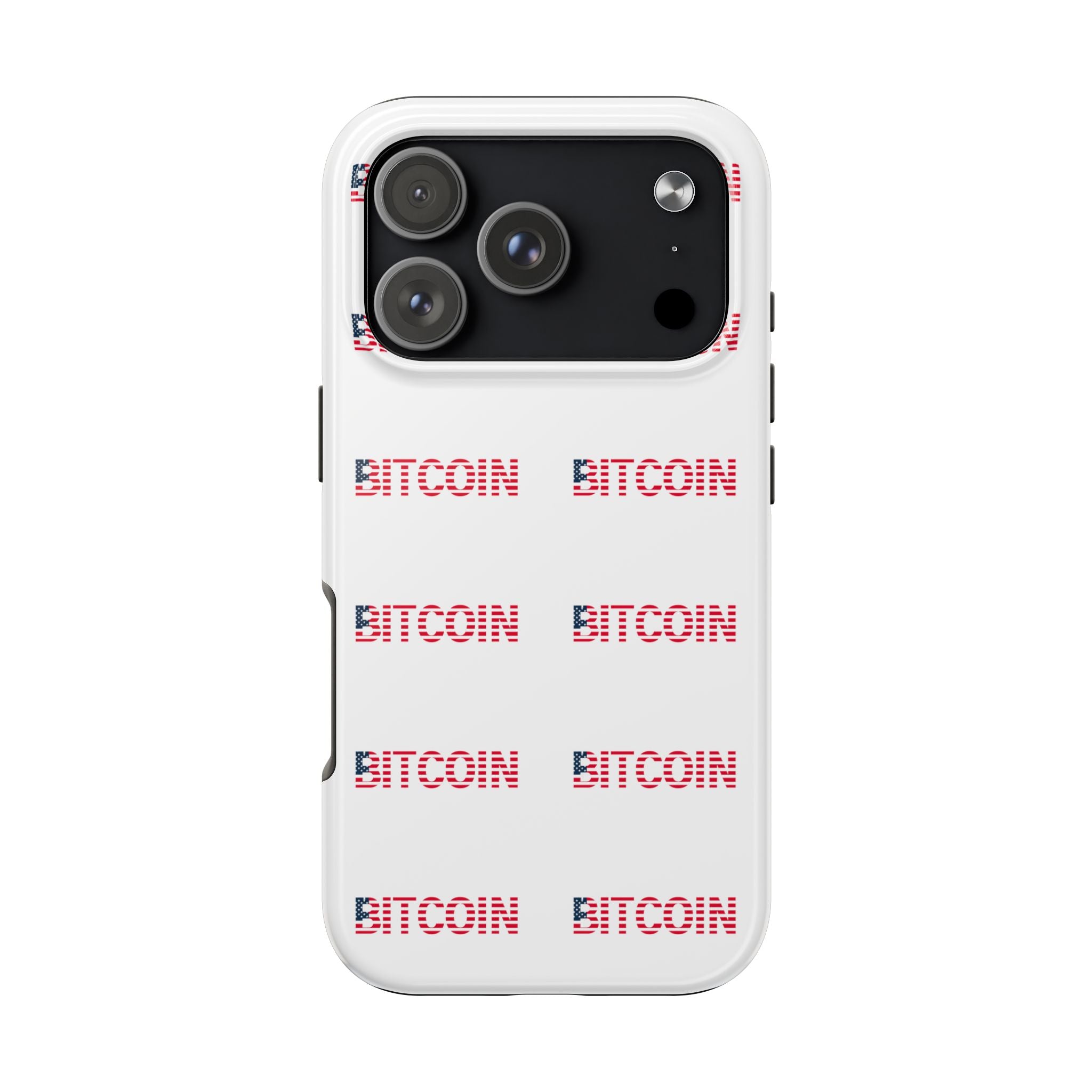 Bitcoin Tough Phone Case | Crypto Phone Case | iPhone and Samsung Case | Glossy Protective Cover | Bitcoin Logo Case