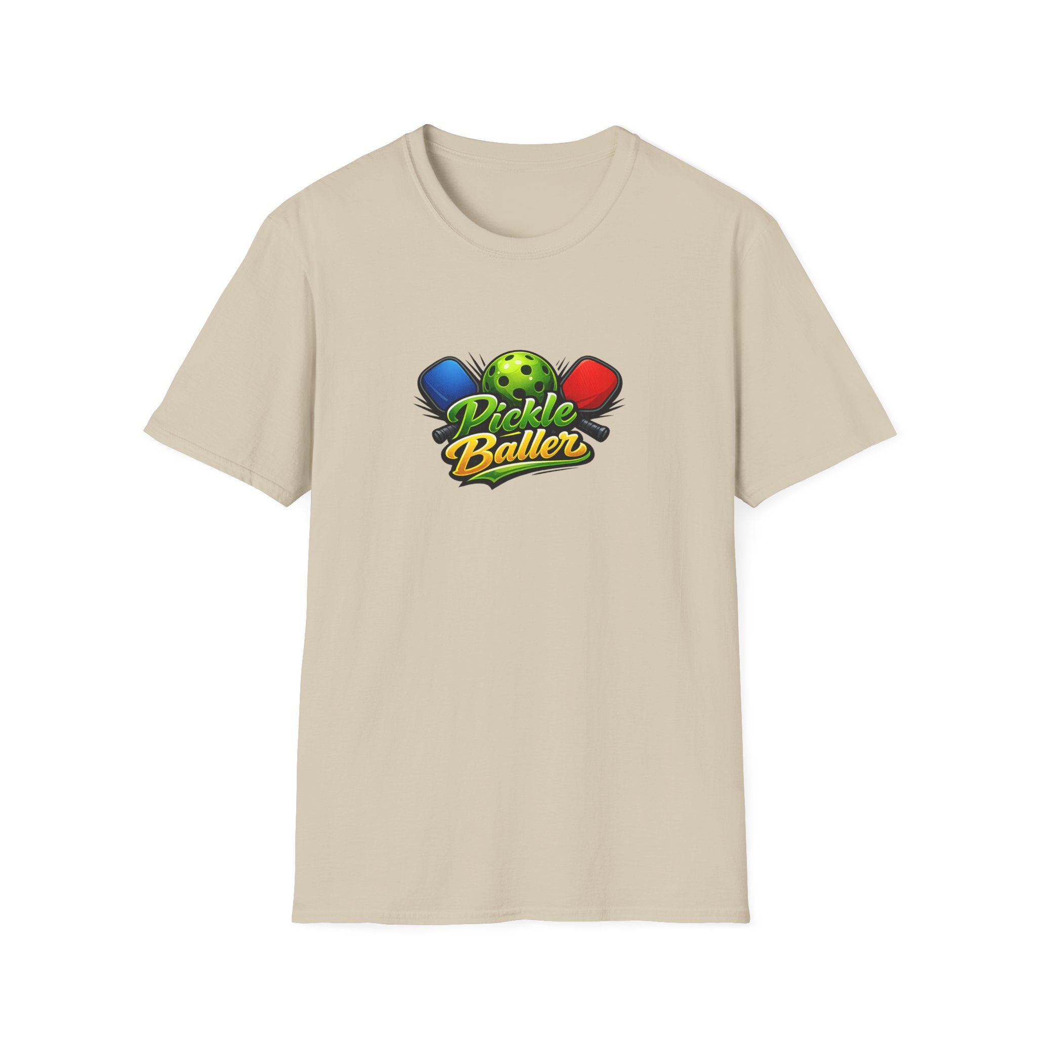 Pickle Baller TShirt | Funny Pickleball Shirt for Men & Women | Pickleball Player Gift | Pickleball Lover Apparel | 6 colors - 100% cotton