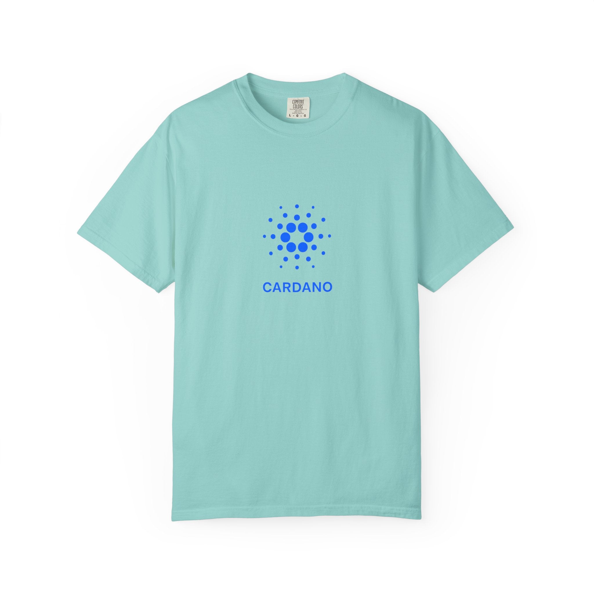 Cardano ADA Crypto T-Shirt  |  Blue Blockchain Logo Tee  |  Crypto Gift for Investors | Traders & Tech Lovers | 6 colors - 100% cotton