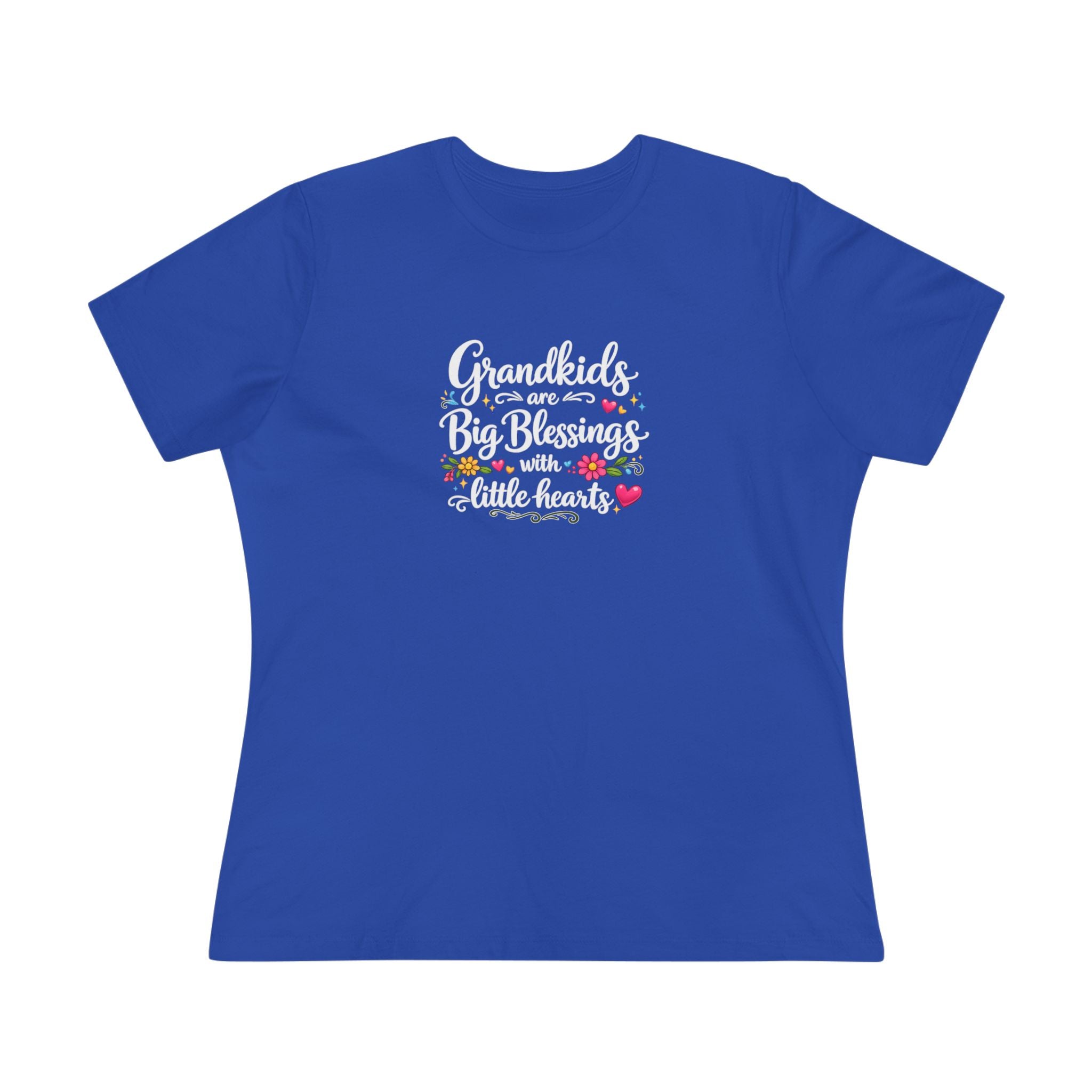Grandkids Are Big Blessings Shirt |Grandma Gift Shirt | Womens Grandma Tee | Nana Mimi Gift | 6 colors - 100% cotton