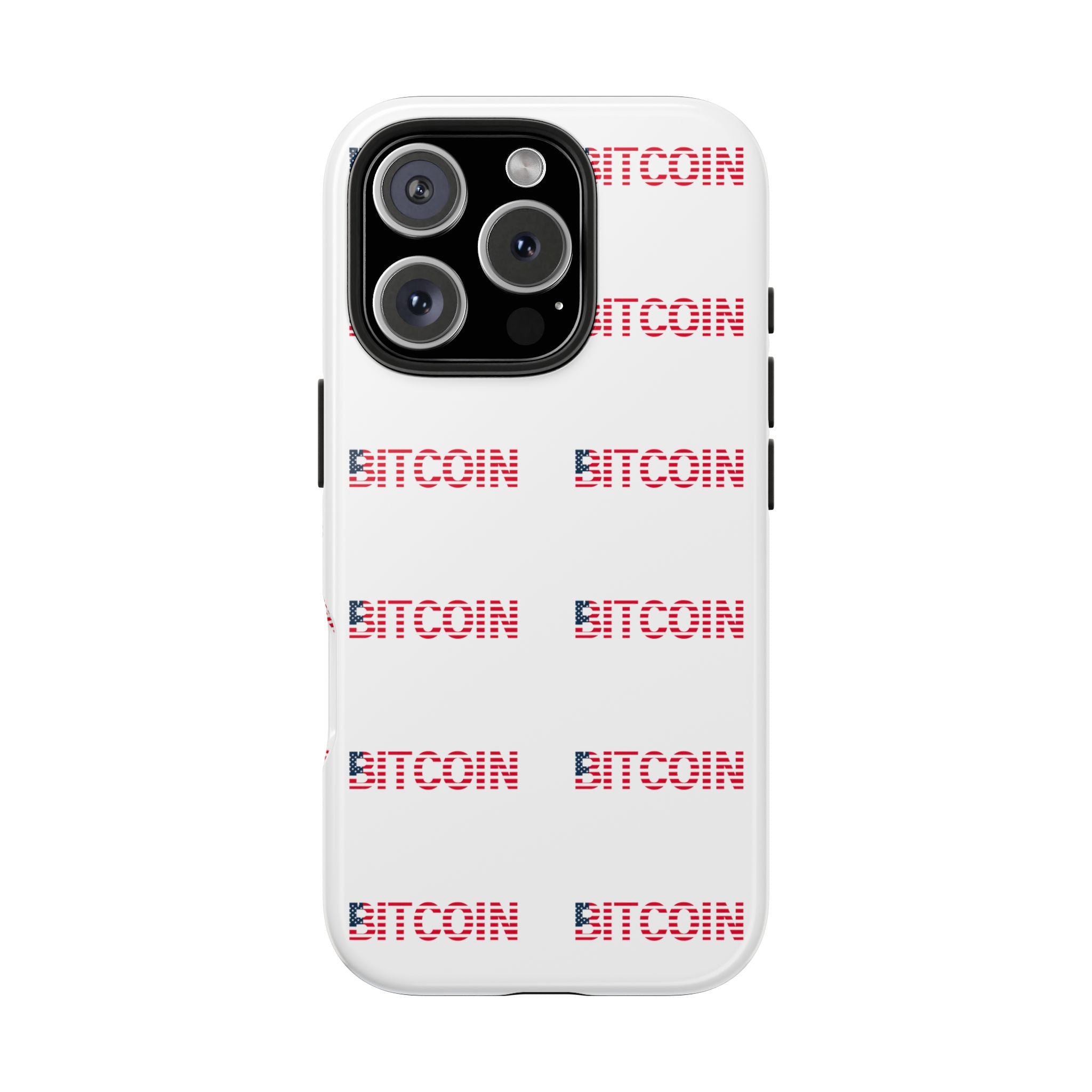 Bitcoin Tough Phone Case | Crypto Phone Case | iPhone and Samsung Case | Glossy Protective Cover | Bitcoin Logo Case