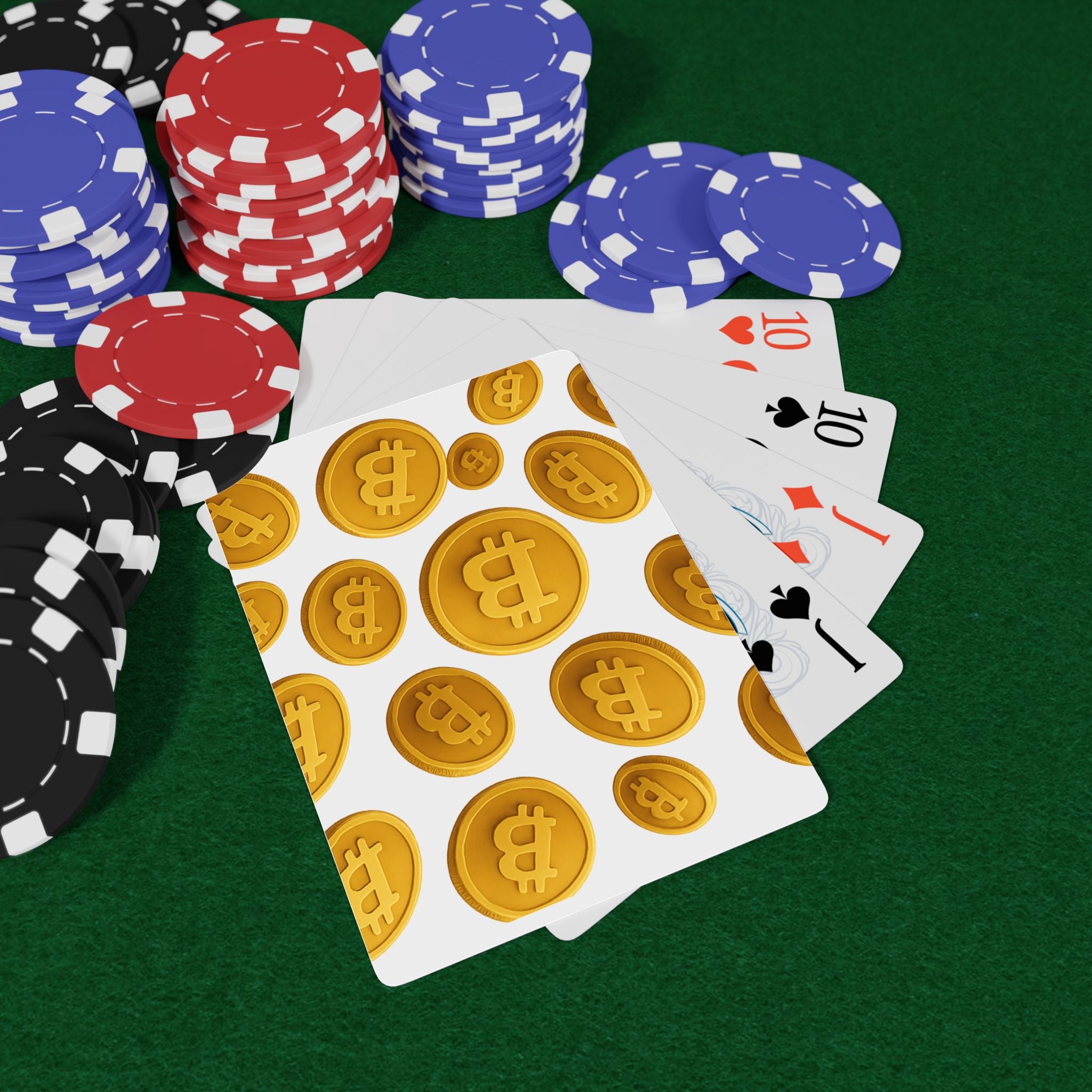 Unique Bitcoin Themed Playing Cards - Premium Poker Deck