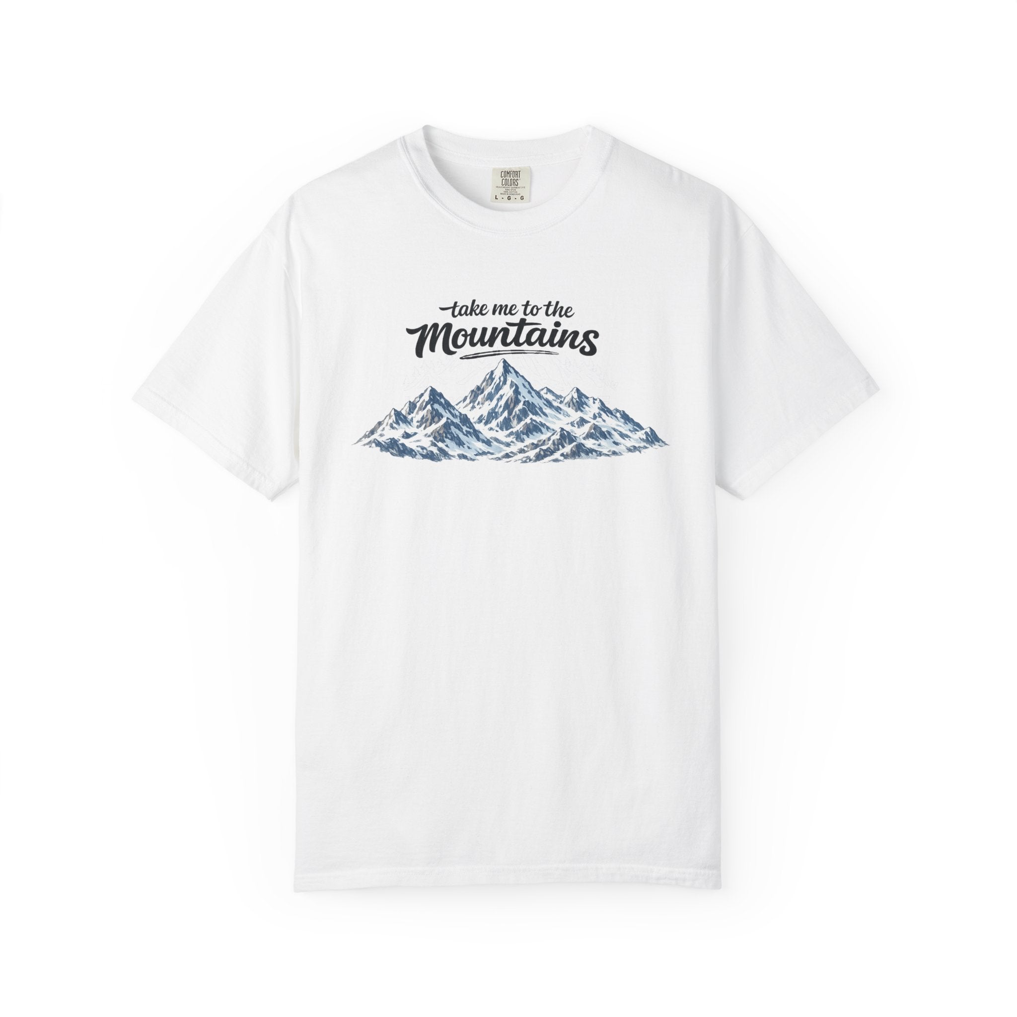 Take Me to the Mountains Shirt | Rustic Mountain Tee | Hiking Nature Lover Gift | Outdoor Adventure T-Shirt | 7 colors - 100% cotton