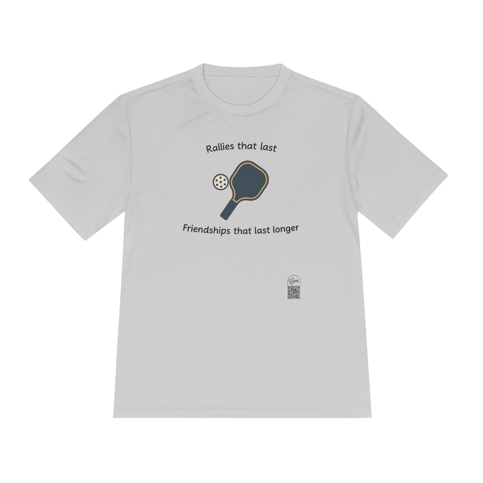 Rallies That Last, Friendships that Last Longer Pickleball T-Shirt Tee | Durango Hills Pickleball Club | 5 colors -  100% polyester