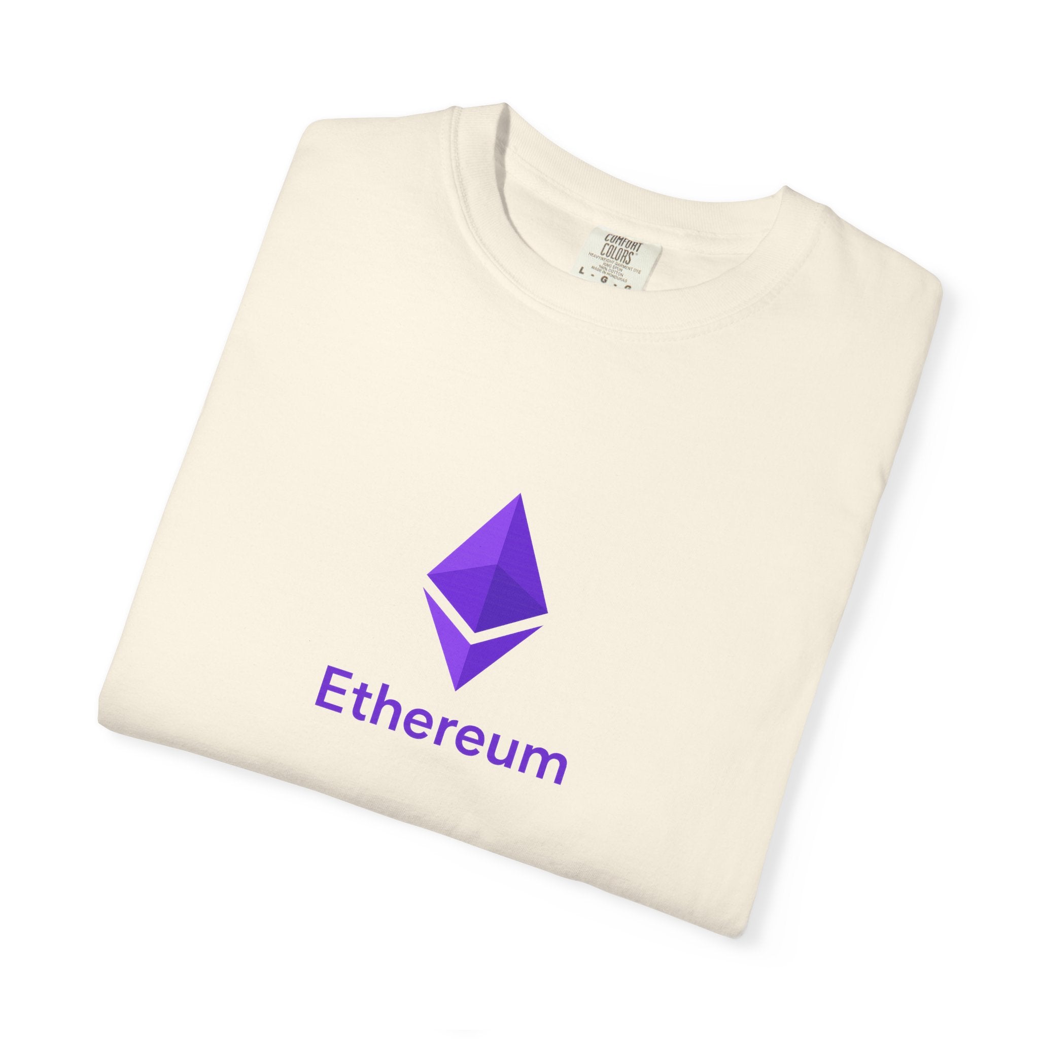 Ethereum Power Tee | Bold Crypto Shirt for Blockchain Believers | Premium Streetwear for ETH Holders | 3 colors -  100% cotton