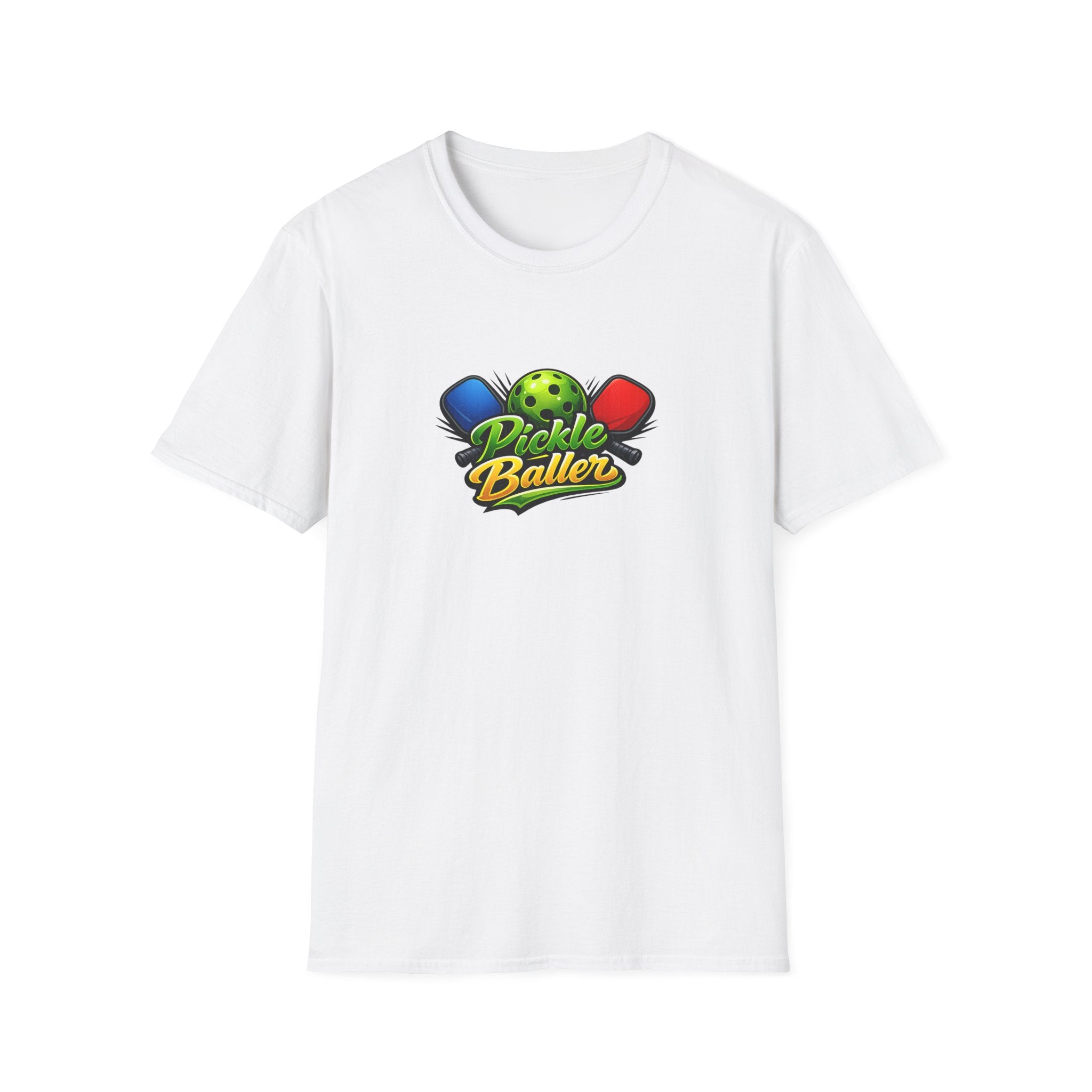 Pickle Baller TShirt | Funny Pickleball Shirt for Men & Women | Pickleball Player Gift | Pickleball Lover Apparel | 6 colors - 100% cotton