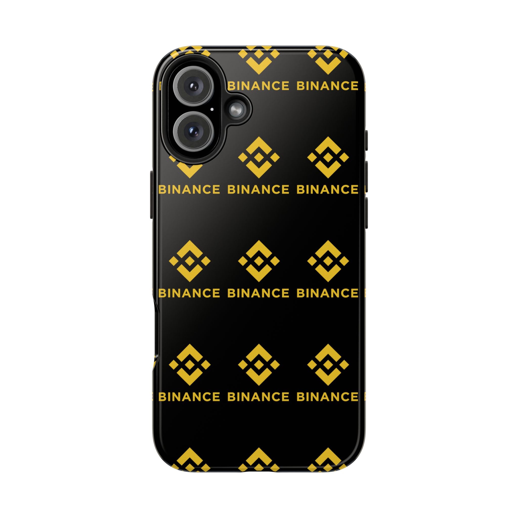Binance Tough Phone Case | BNB Crypto Phone Case | iPhone and Samsung Case | Glossy Protective Cover | Binance Logo Case