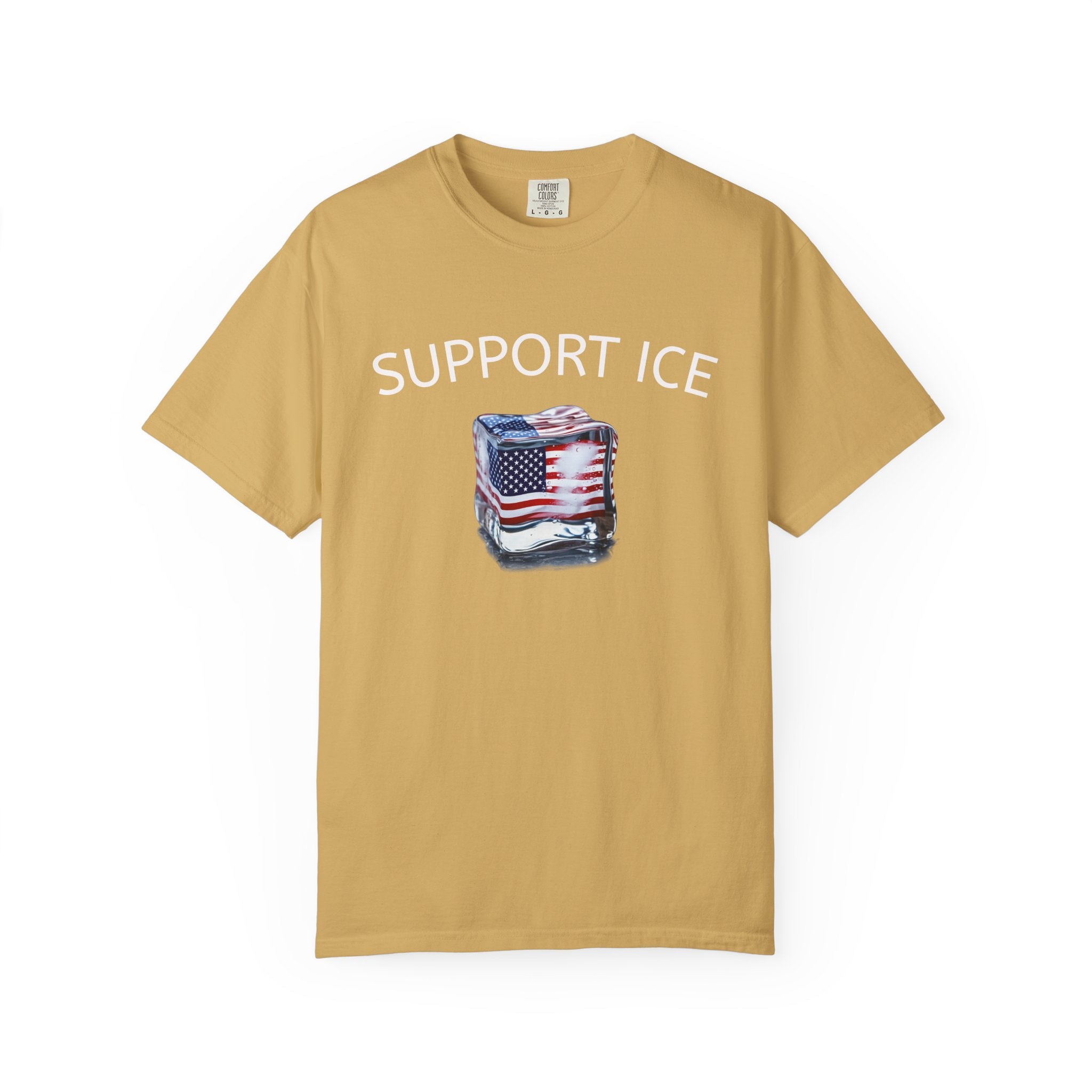 Support ICE Shirt | Patriotic Law Enforcement Tee | Pro Police Apparel | Freedom Support Shirt | USA Pride Tee | 9 colors - 100% cotton