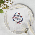 USA 250th Anniversary Napkins | 1776-2026 Patriotic Napkins | America Party Decor | Fourth of July Tableware| (50 or 100 Count) 2 sizes
