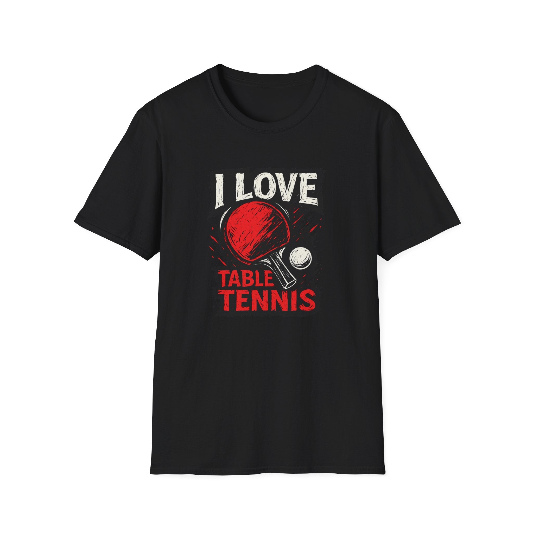 I Love Table Tennis T- Shirt Ping Pong Tee | Smash it with style | 4 colors -  100% cotton