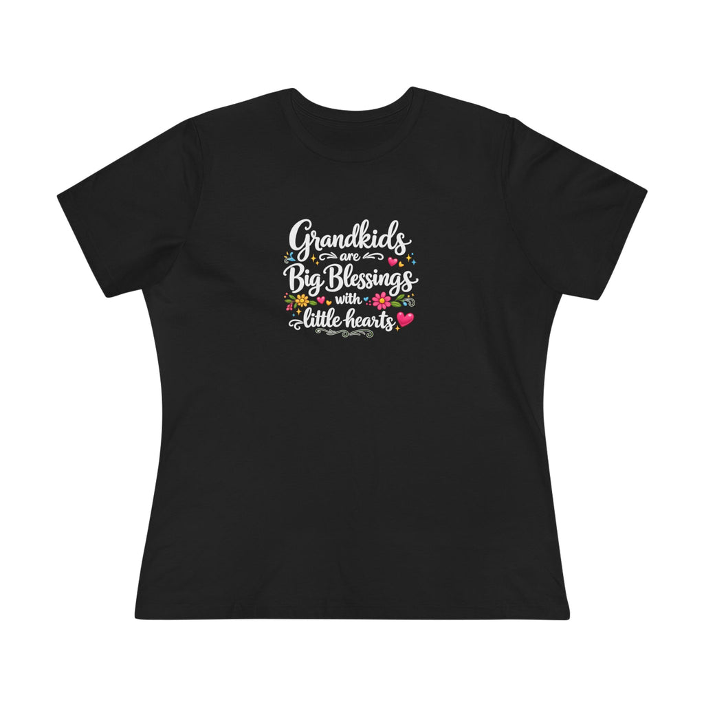 Grandkids Are Big Blessings Shirt |Grandma Gift Shirt | Womens Grandma Tee | Nana Mimi Gift | 6 colors - 100% cotton