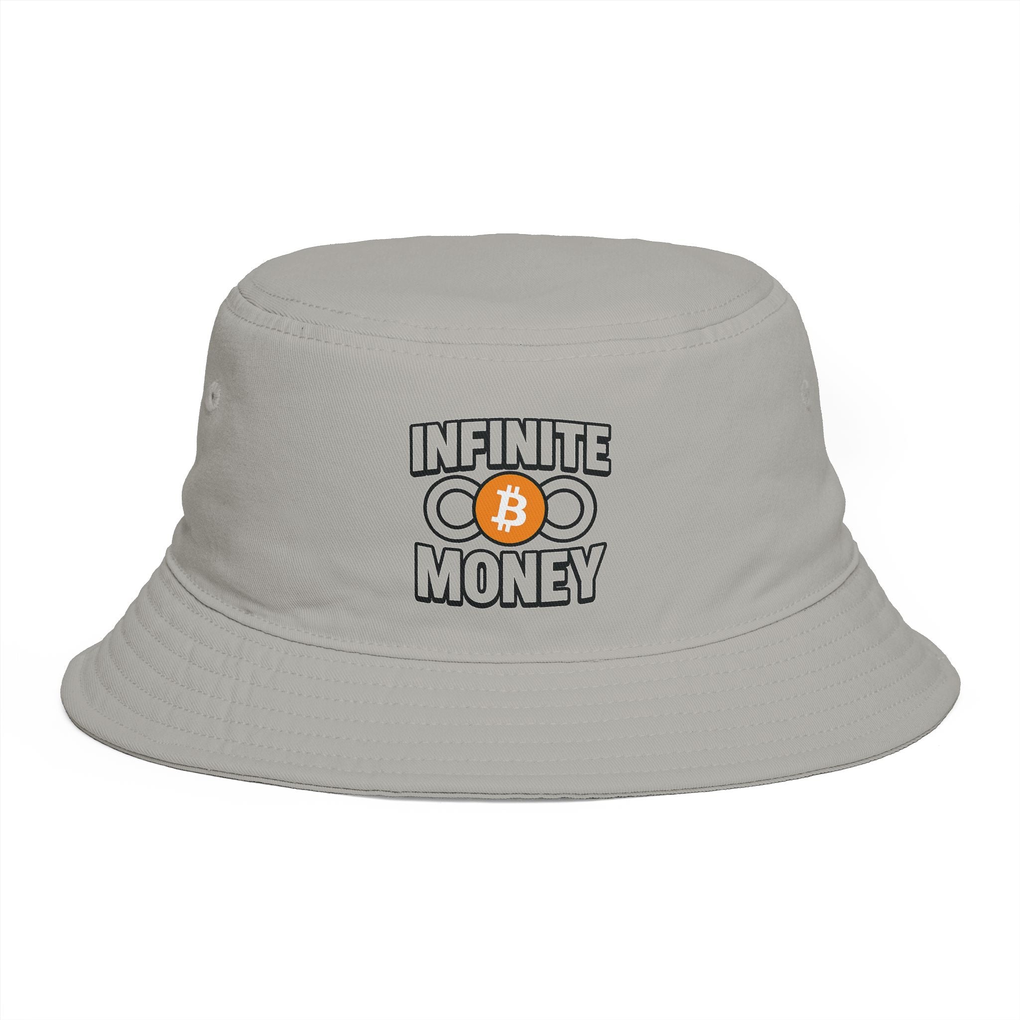 Infinite Money Bitcoin Bucket Hat | Crypto BTC Streetwear Hat | Hat for Bitcoin Fans & Traders | 7 colors - 100% cotton