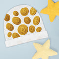 Bitcoin Baby Beanie | Newborn Crypto Hat | Infant Bitcoin Beanie | Baby Shower Gift for Crypto Family