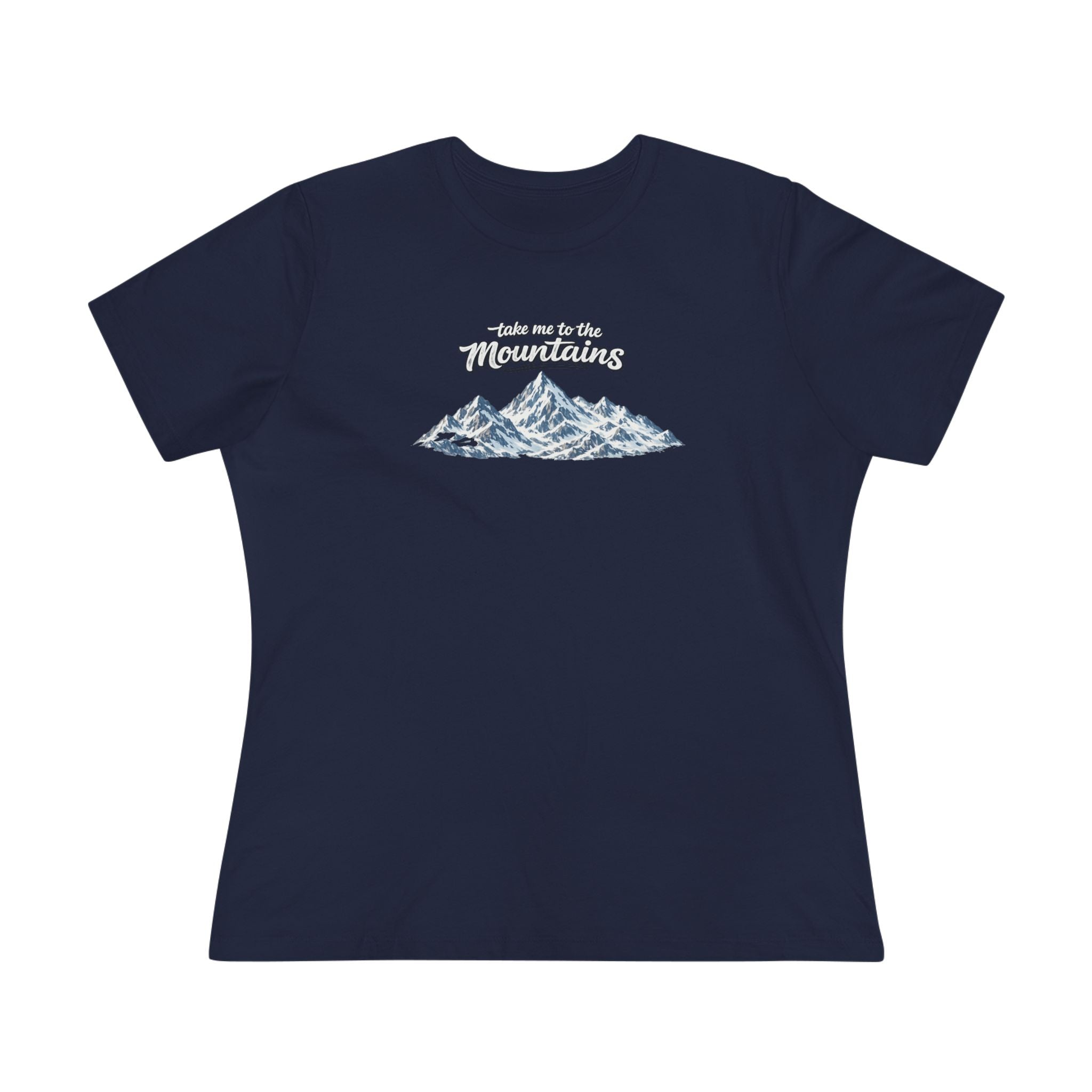 Women's Take Me to the Mountains T-Shirt | Mountain Lover Tee | Hiking Shirt for Women | Outdoor Nature Lover Gift | 4 colors - 100% cotton