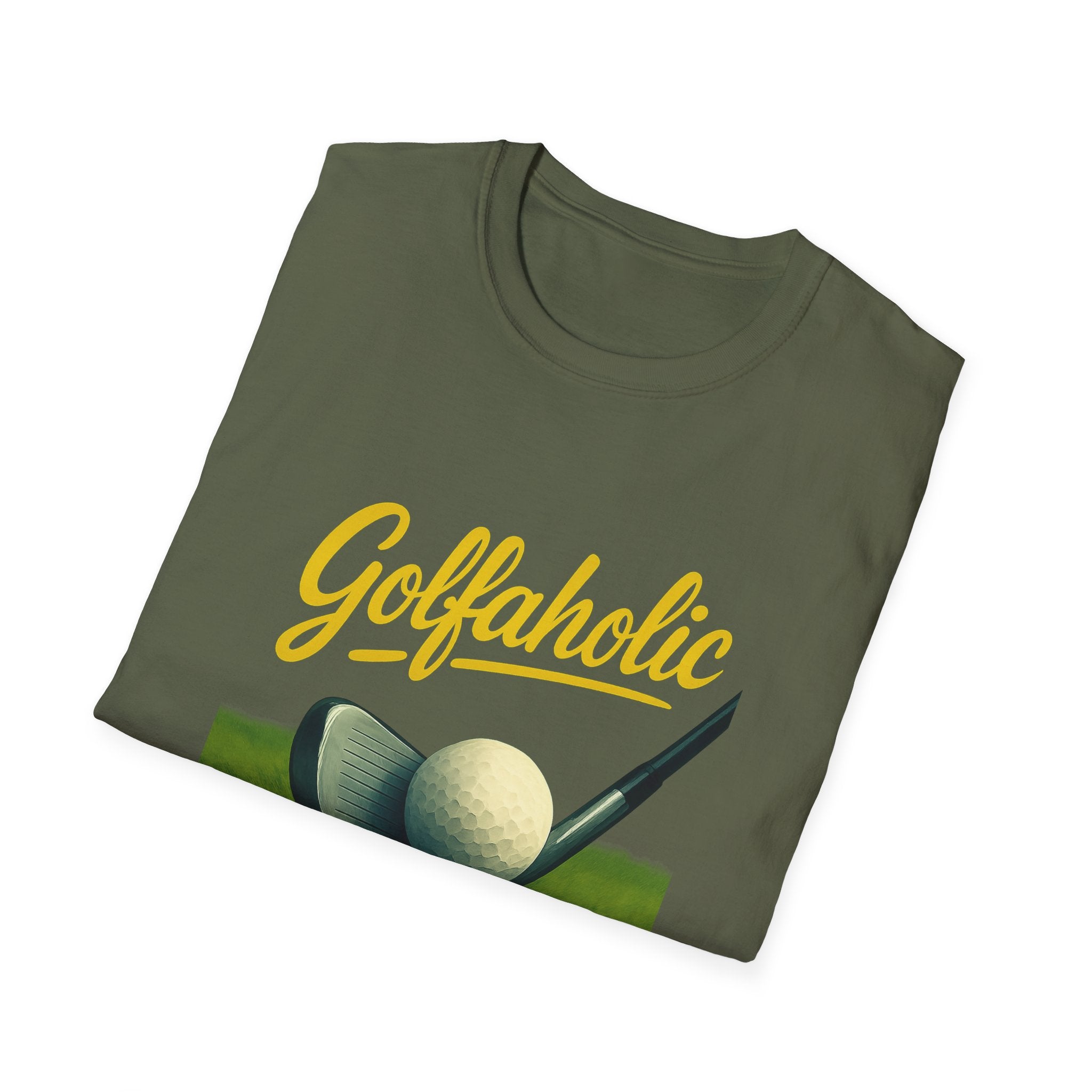 Golfaholic Tee | Because Just One More Hole Is a Lifestyle | 4 colors - 100% cotton