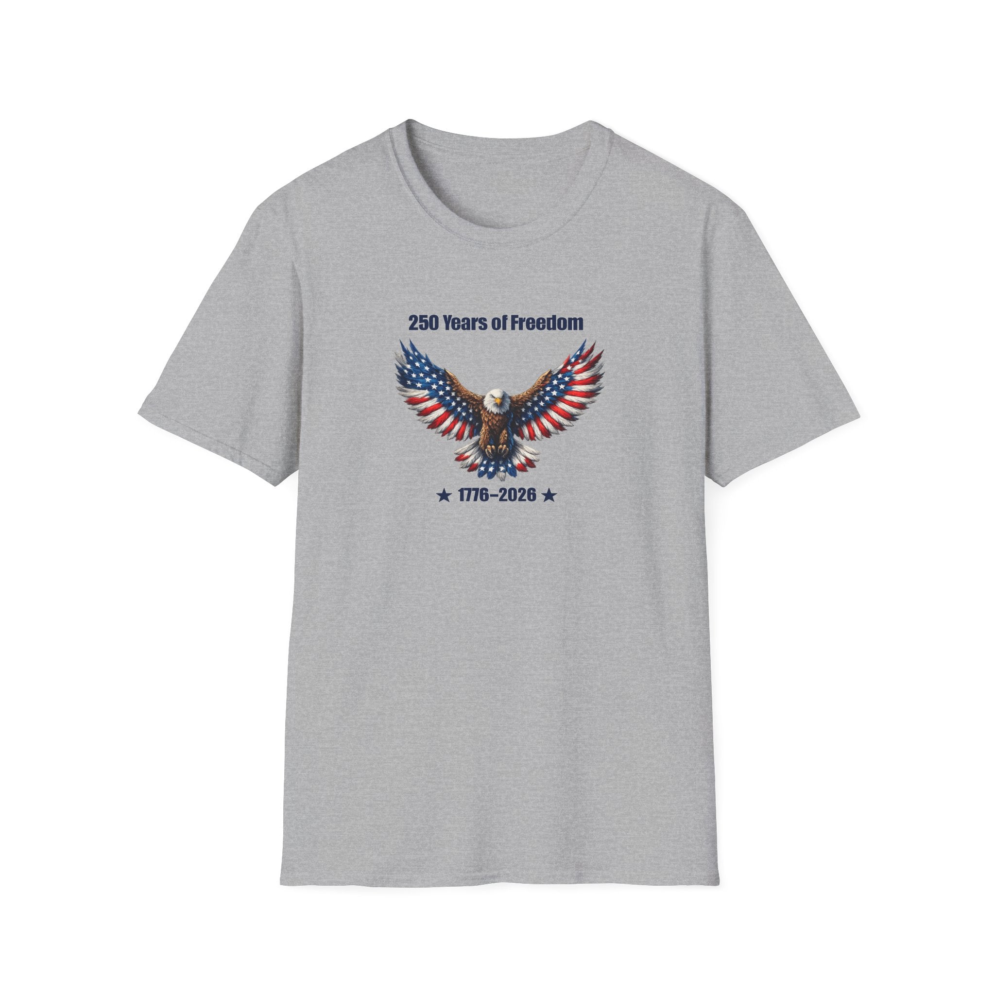 250 Years of Freedom Shirt | America 250 Celebration Shirt | USA Independence Gift | 4th of July Shirt | 7 colors - 100% cotton