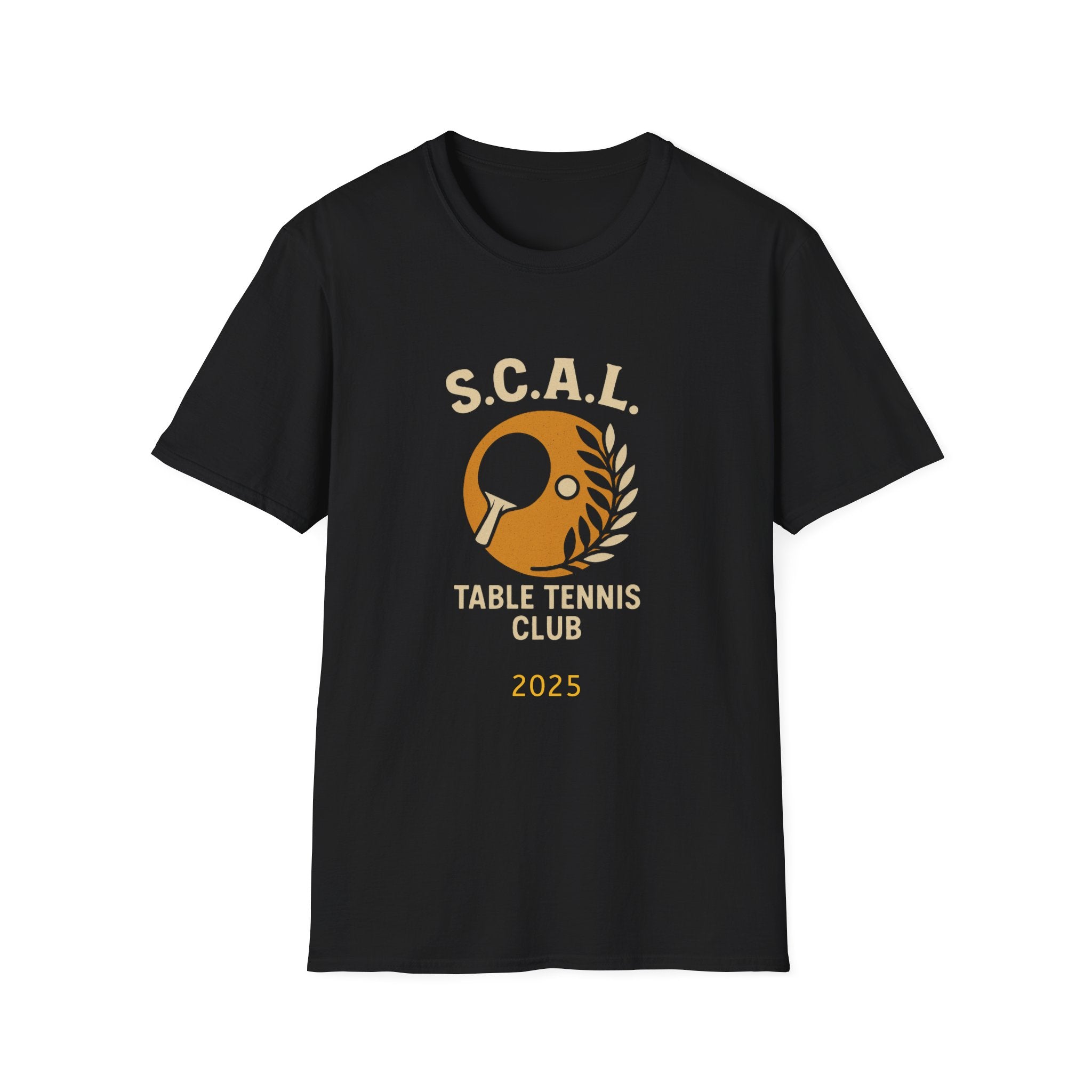 S.C.A.L. Table Tennis Club TShirt |  Custom made for Sun City Aliante | 5 colors 100% cotton