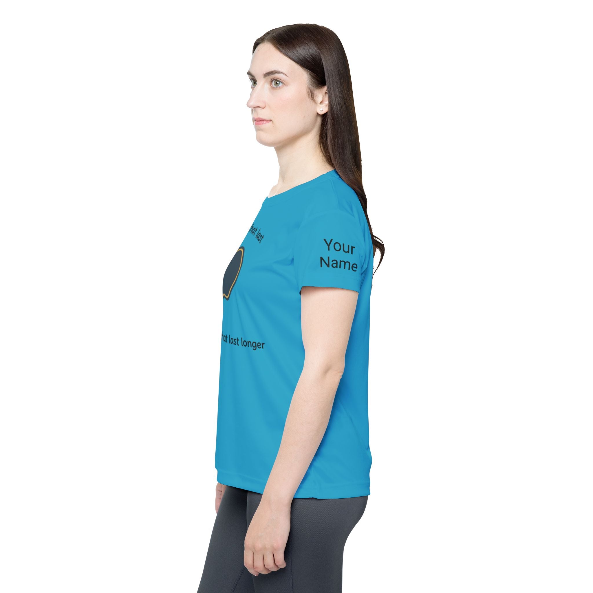 Personalized Women's Pickleball Rally Tee - Where Friendships Outlast the Game - Meaningful as it is functional - 100% polyester