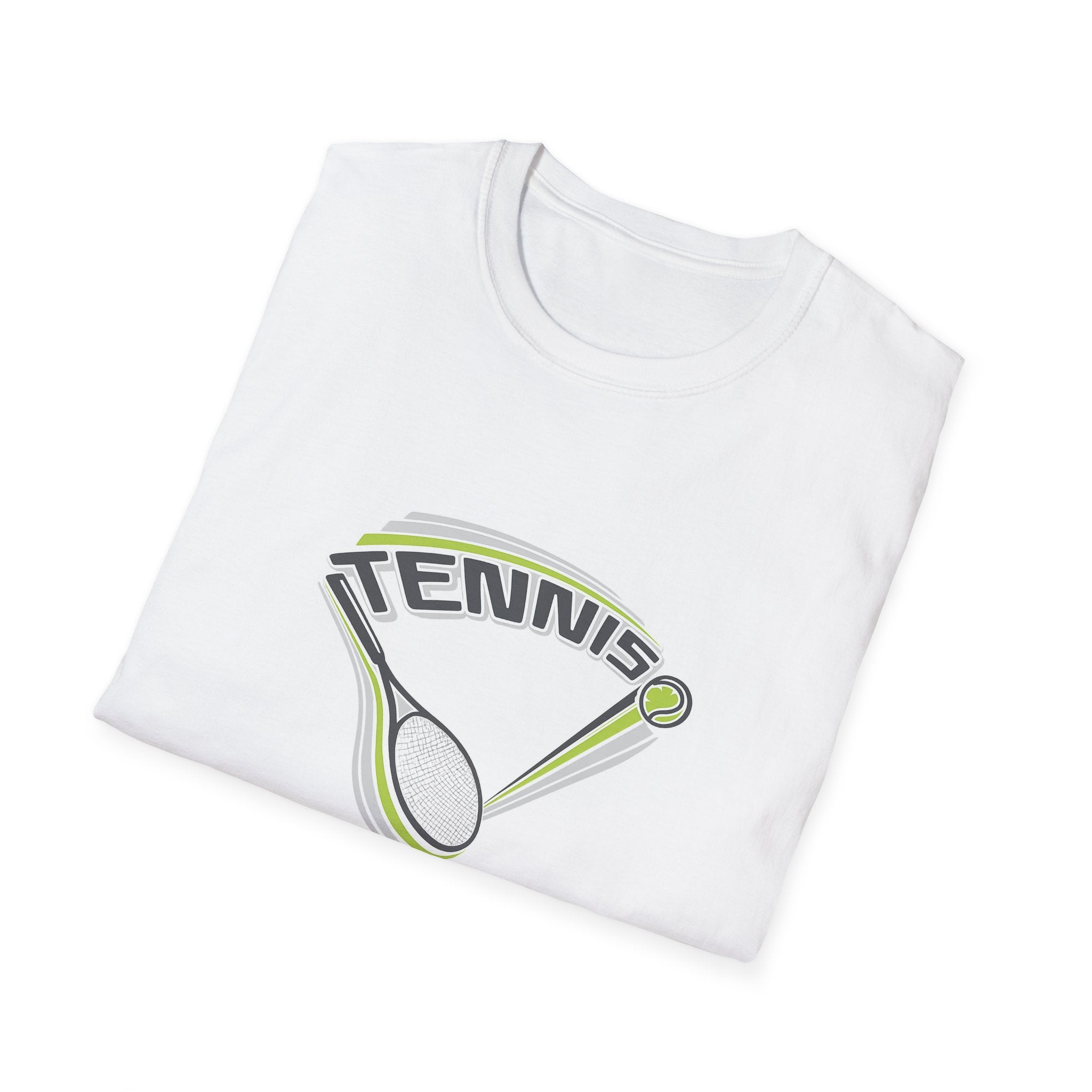 Ace Mode Activated | Tennis Racket Graphic T-Shirt | 3 colors - 100% cotton