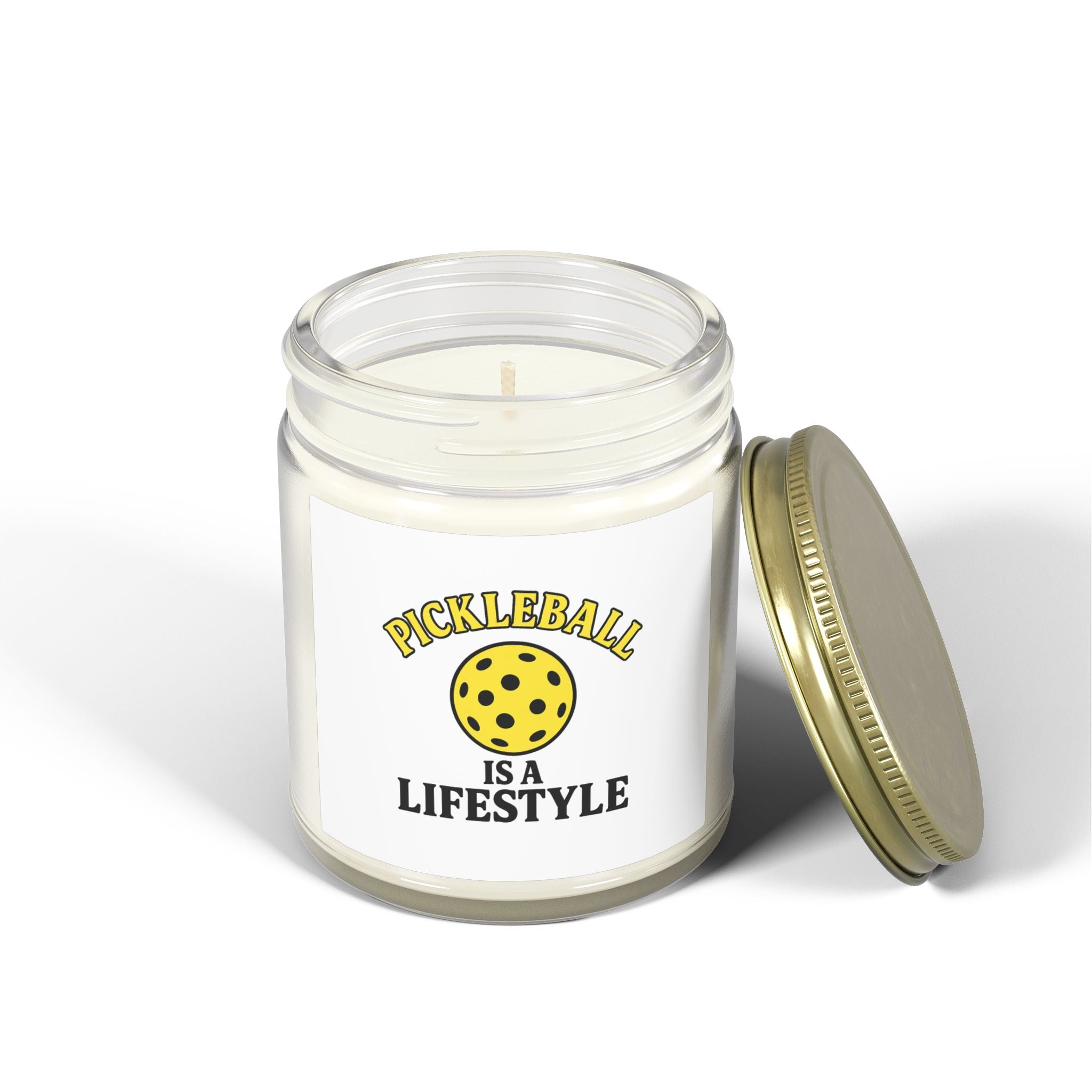 Pickleball Is a Lifestyle Candle | Coconut Apricot Wax | Eco-Friendly and Non-Toxic | 4oz or 9oz size | 9 scents