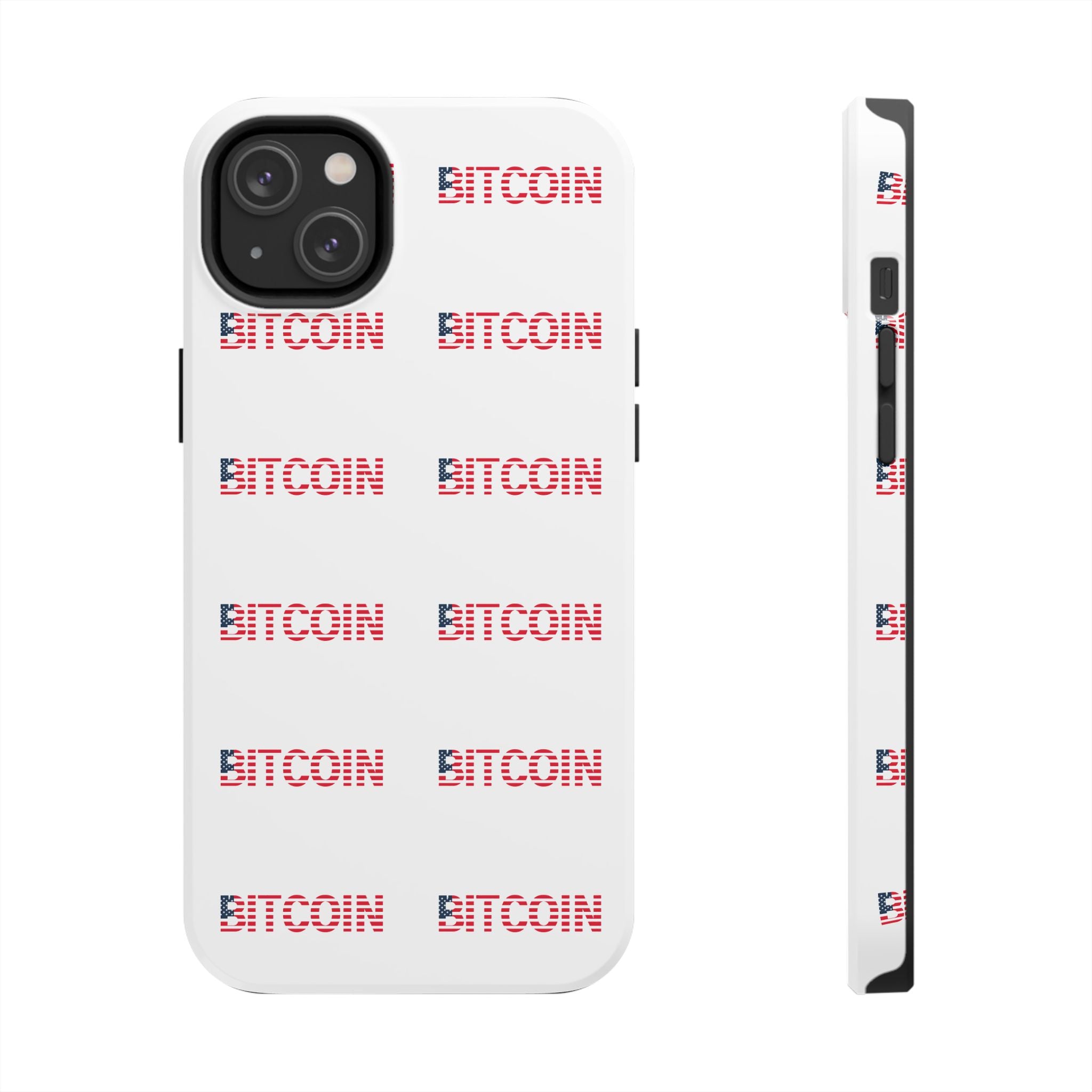 Bitcoin Tough Phone Case | Crypto Phone Case | iPhone and Samsung Case | Glossy Protective Cover | Bitcoin Logo Case