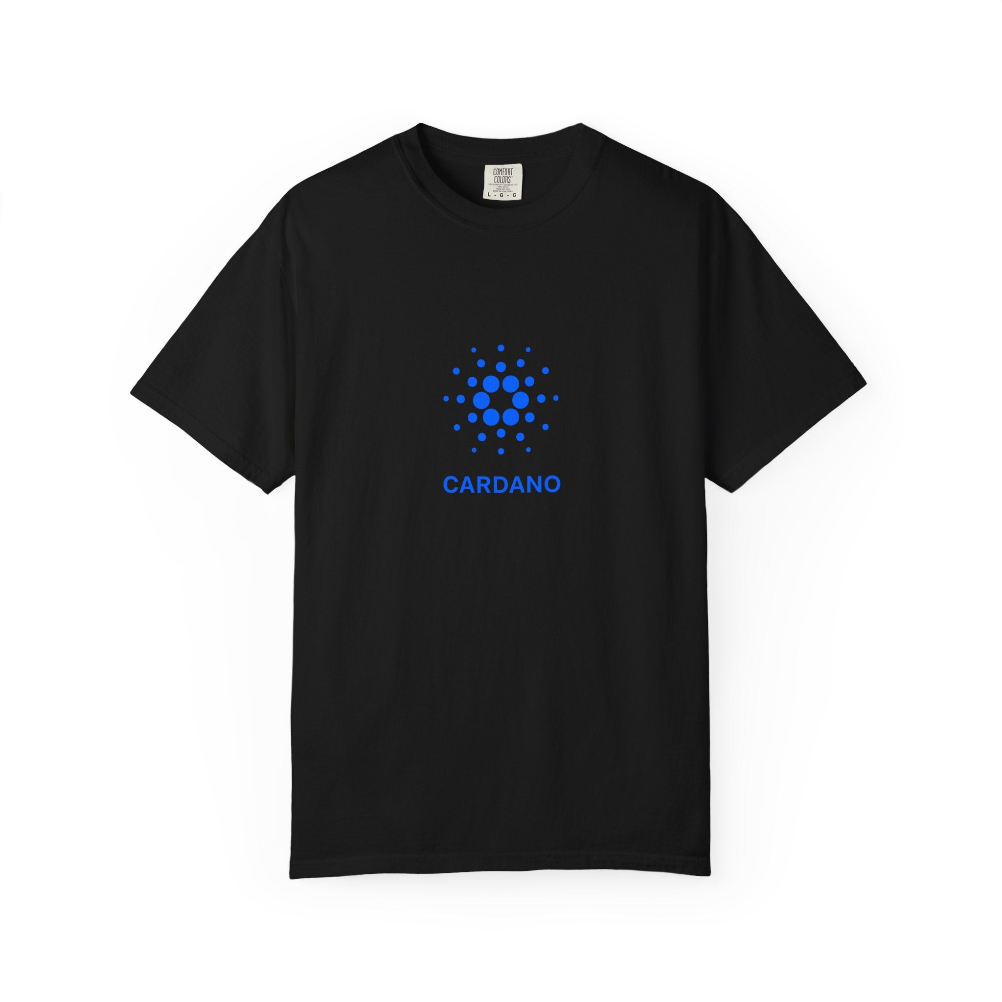 Cardano ADA Crypto T-Shirt  |  Blue Blockchain Logo Tee  |  Crypto Gift for Investors | Traders & Tech Lovers | 6 colors - 100% cotton