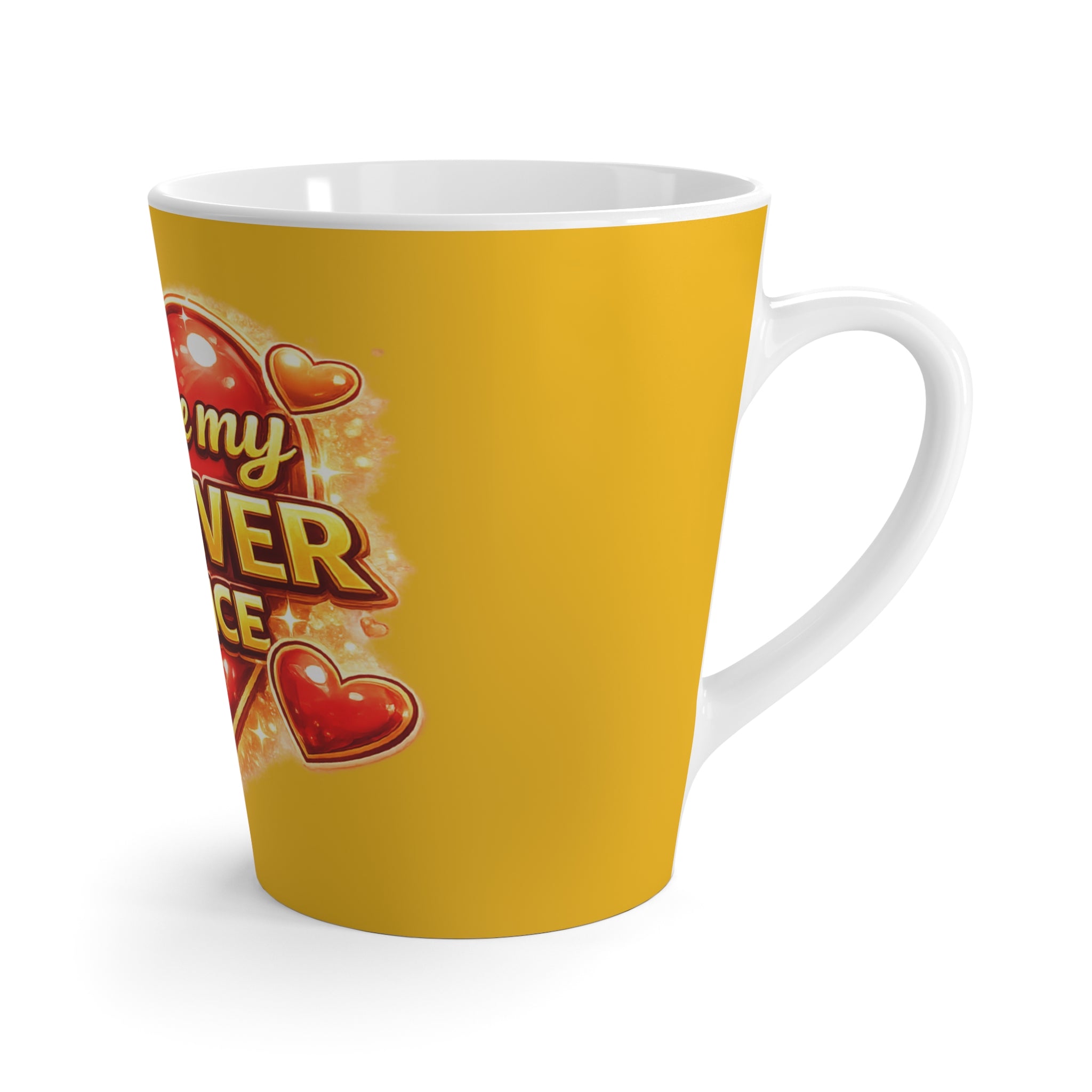 You're My Forever Choice Latte Mug | Romantic Valentine's Day Coffee Cup | Love Gift for Him or Her | 12 oz