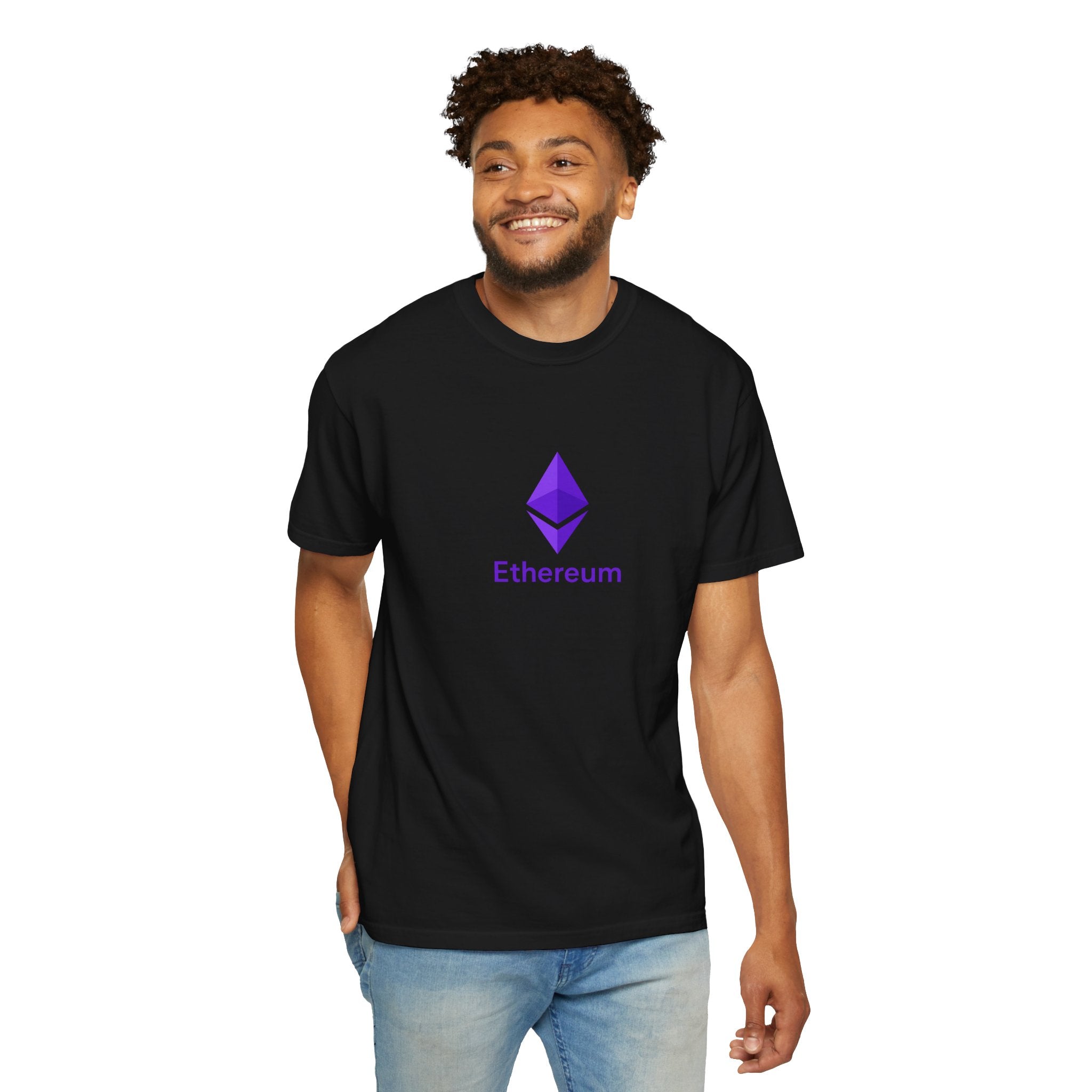 Ethereum Power Tee | Bold Crypto Shirt for Blockchain Believers | Premium Streetwear for ETH Holders | 3 colors -  100% cotton