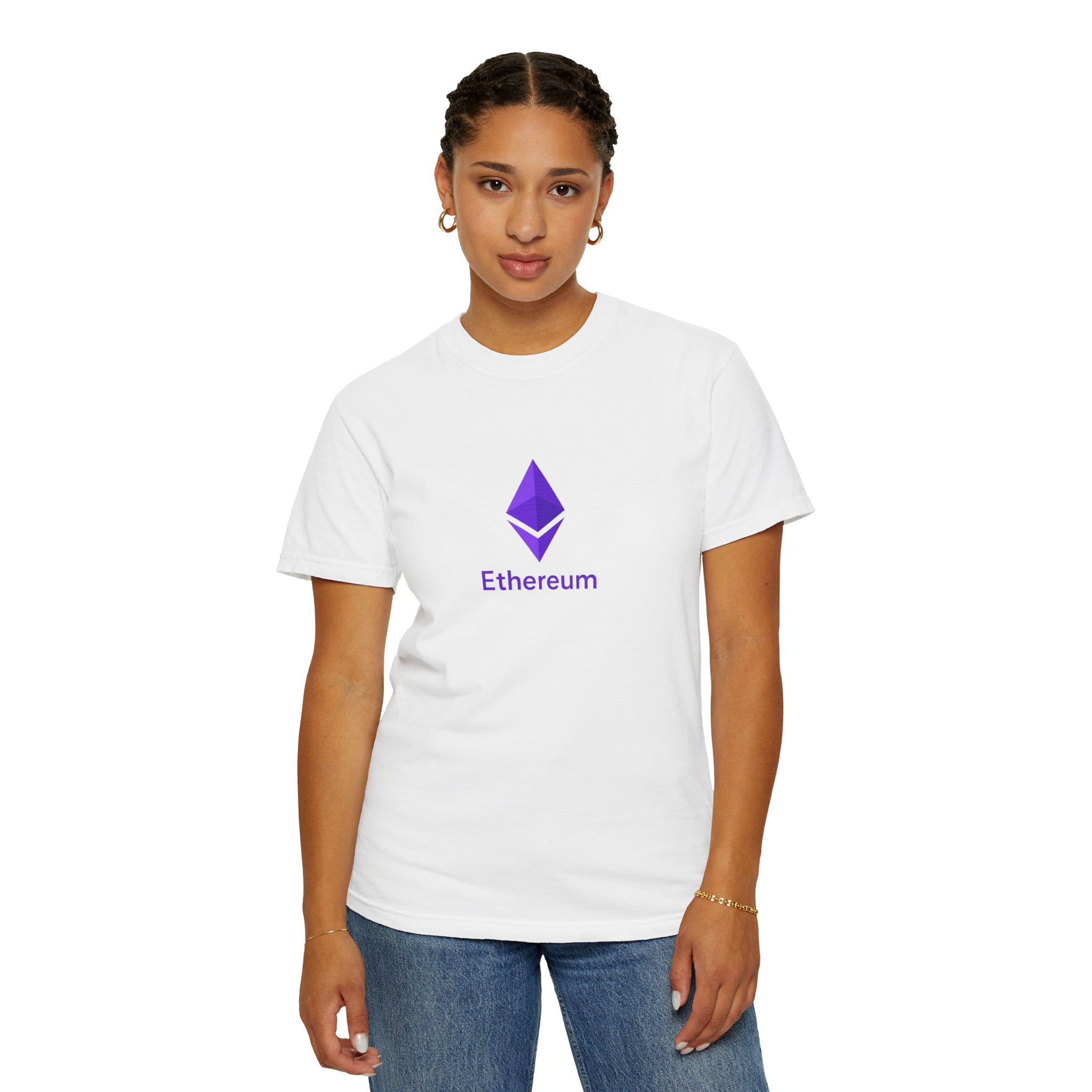 Ethereum Power Tee | Bold Crypto Shirt for Blockchain Believers | Premium Streetwear for ETH Holders | 3 colors -  100% cotton