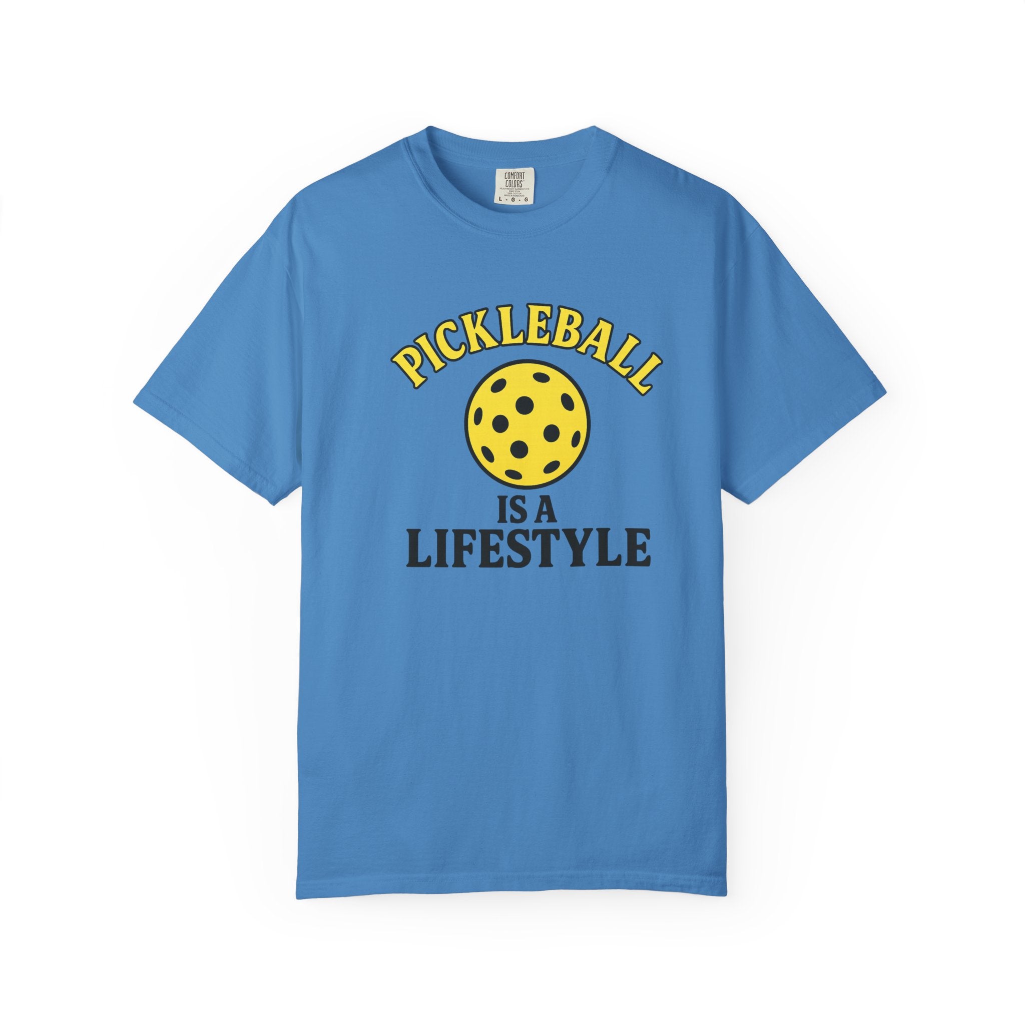 Pickleball Is Life Tee | Bold Retro Pickleball Shirt for Players Who Live the Game - 10 colors 100% cotton