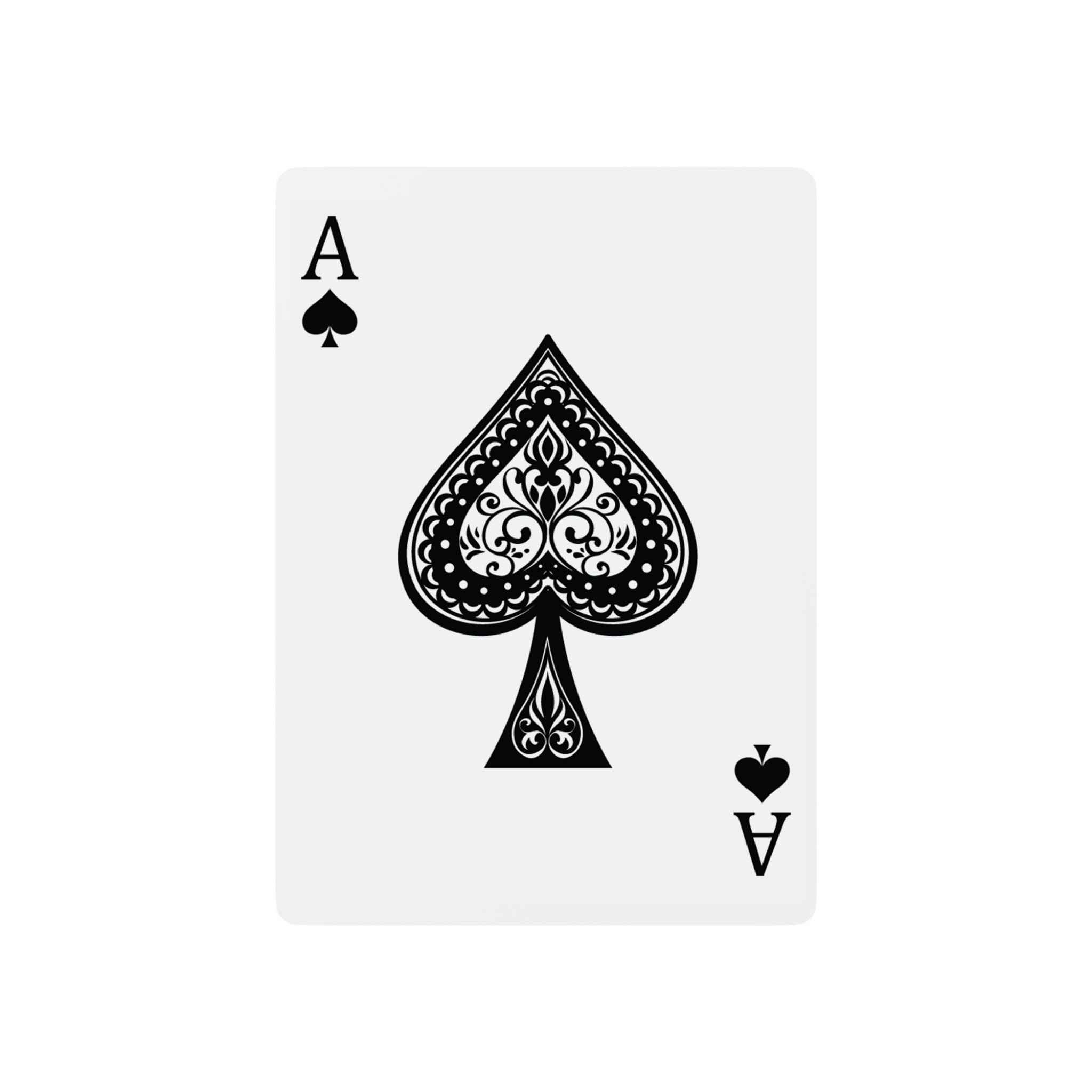 One-of-a-kind Custom Bitcoin Poker Playing Cards.  Deal in your own style.