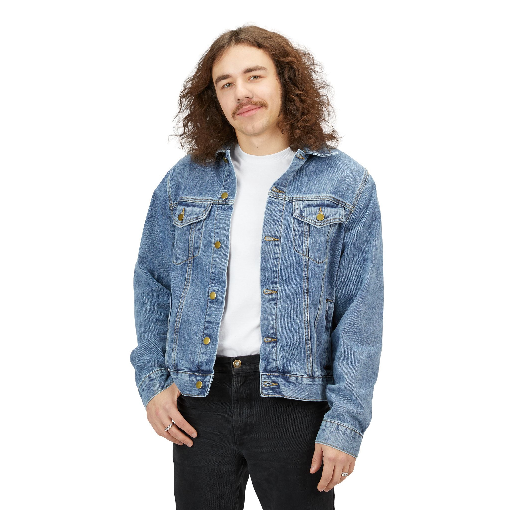 Ride Hard Motorcycle Denim Jacket | Relaxed & Harley inspired