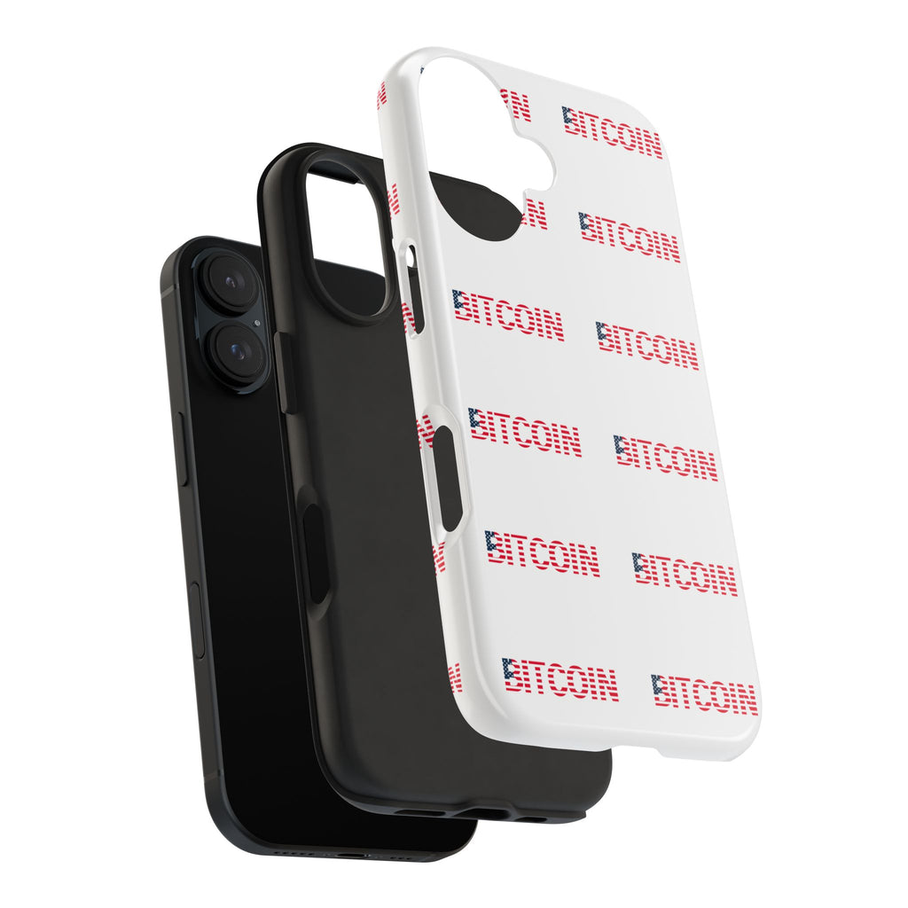 Bitcoin Tough Phone Case | Crypto Phone Case | iPhone and Samsung Case | Glossy Protective Cover | Bitcoin Logo Case