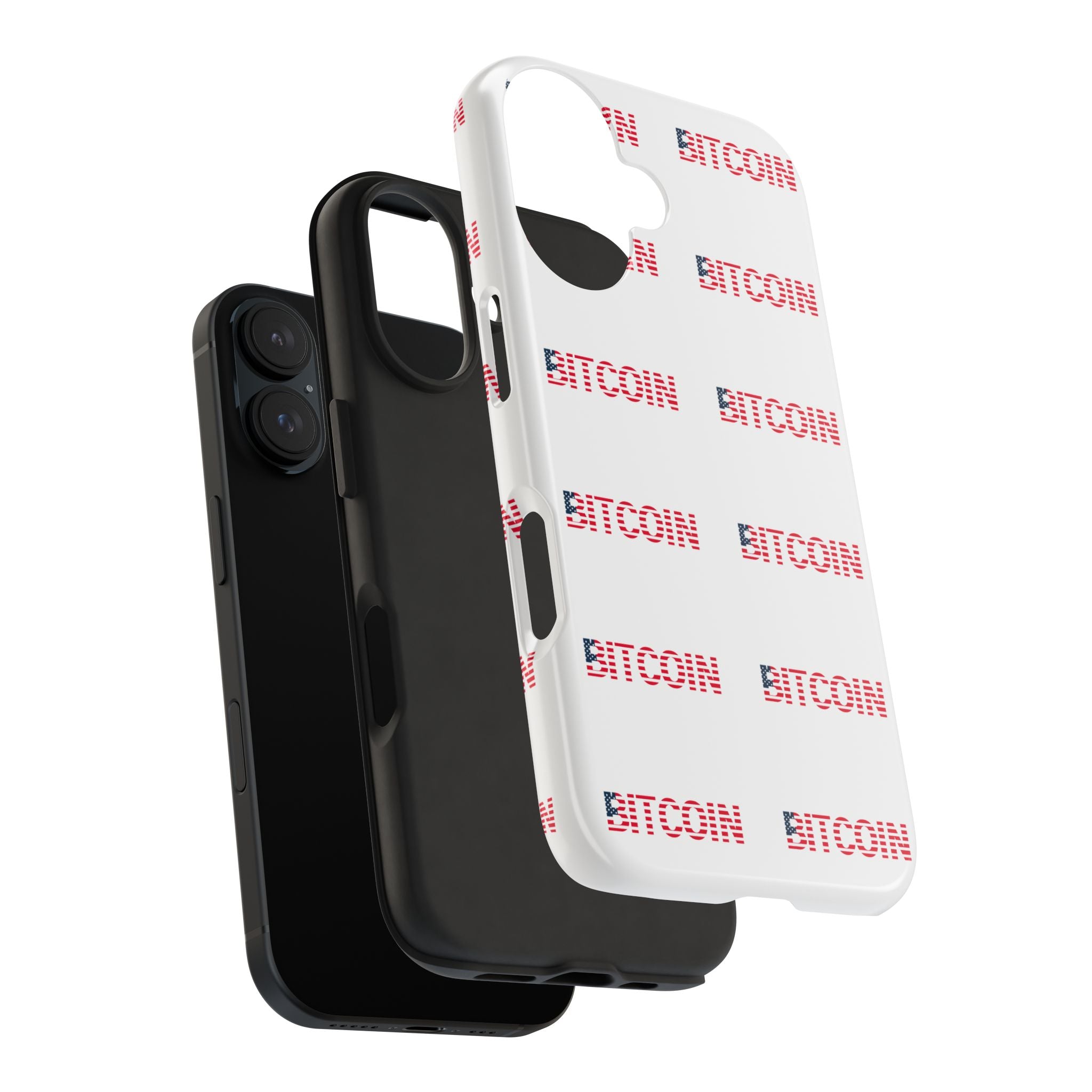 Bitcoin Tough Phone Case | Crypto Phone Case | iPhone and Samsung Case | Glossy Protective Cover | Bitcoin Logo Case