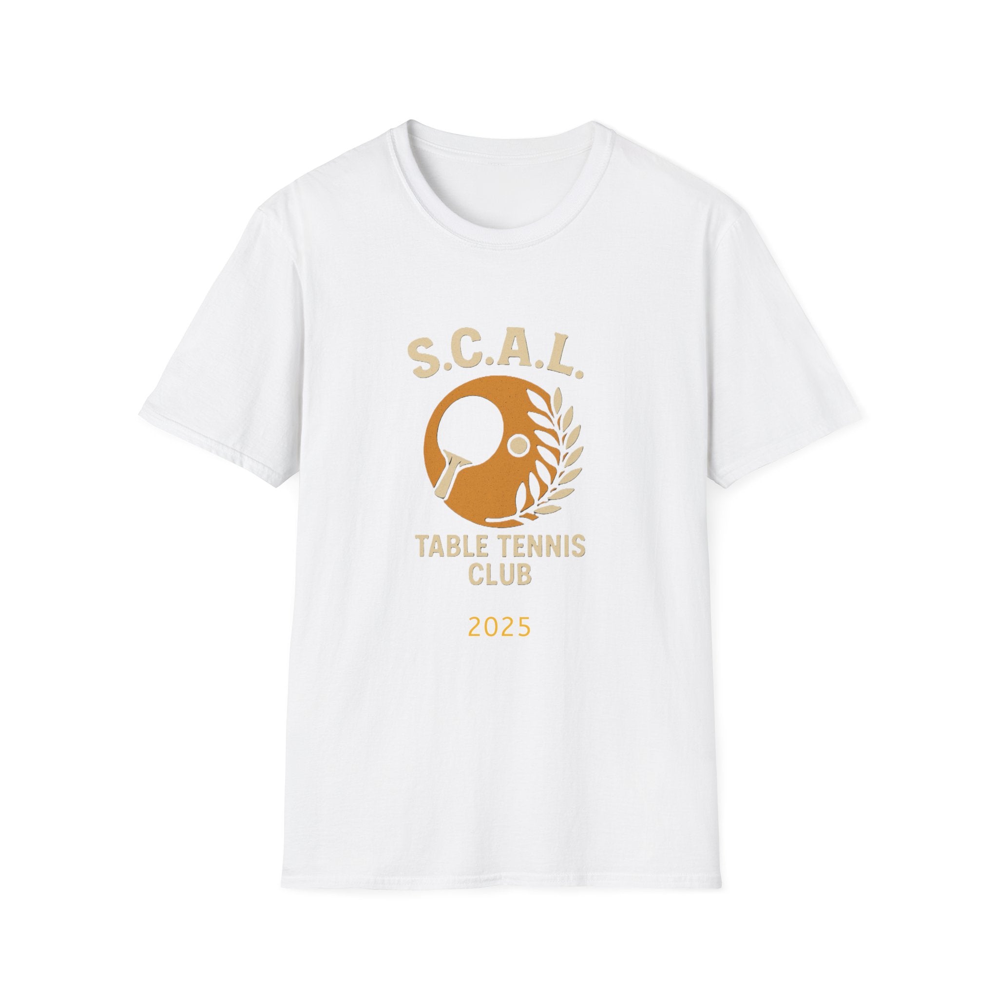 S.C.A.L. Table Tennis Club TShirt |  Custom made for Sun City Aliante | 5 colors 100% cotton