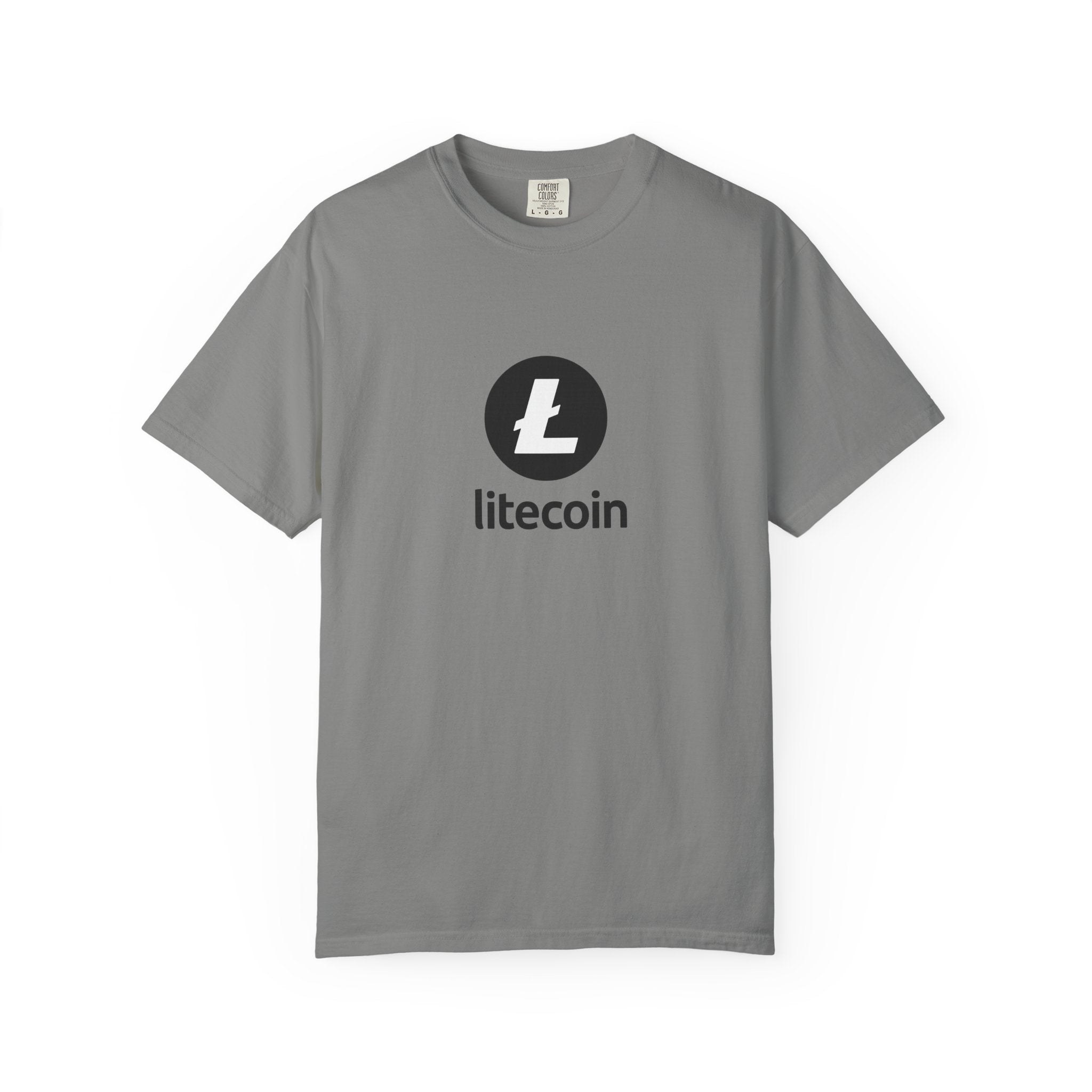 Litecoin Crypto T-Shirt | Bitcoin Alternative Tee | Blockchain Investor Gift | Crypto Merch | 4 colors - 100% cotton