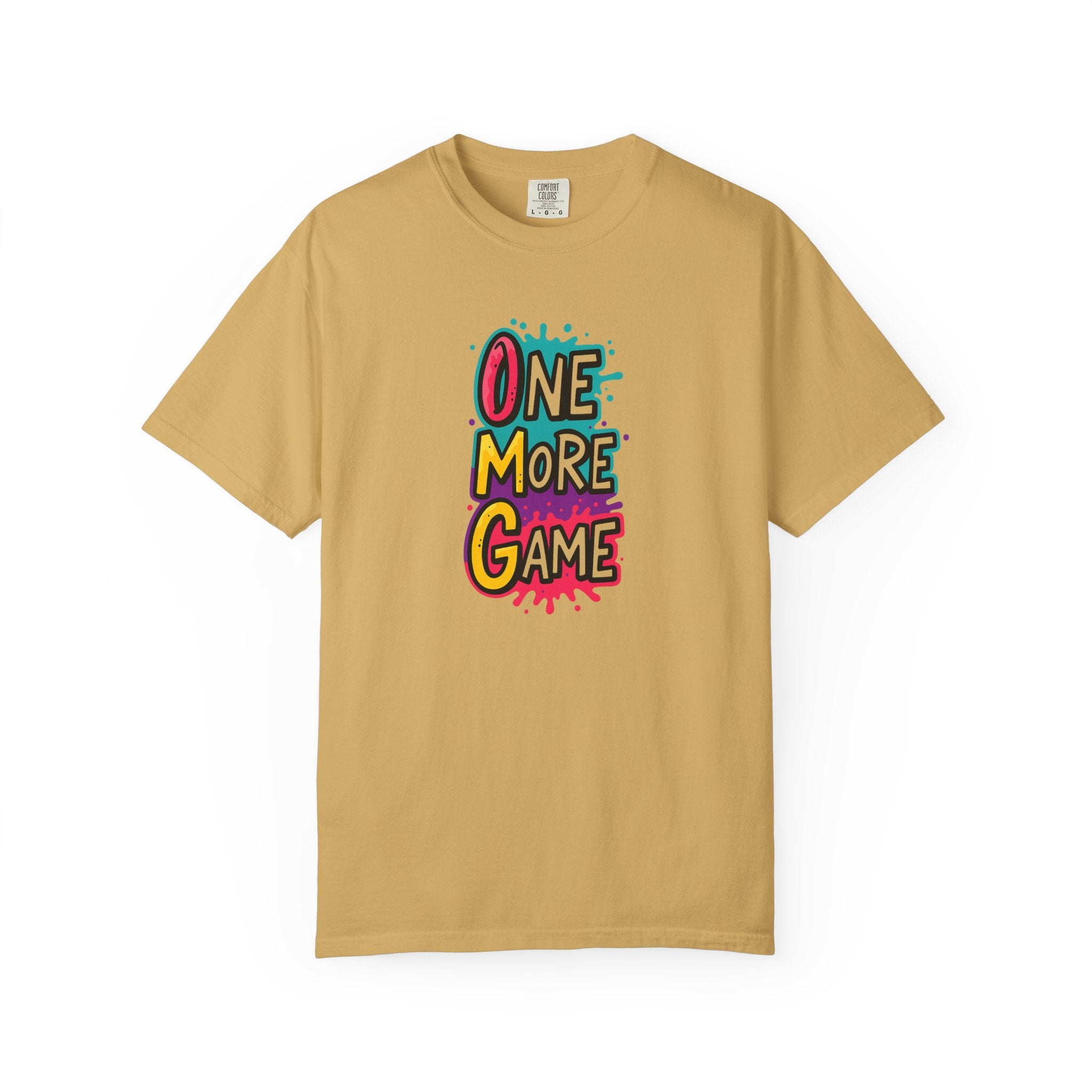 OMG - One More Game T-shirt | OMG Pickleball, Table Tennis, Video Game | 8 colors - 100% cotton