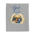 God Has You Covered Blanket | Christian Inspirational Throw | Faith-Based Religious Gift | Comfort Blanket for Loved One | 50" x 60"