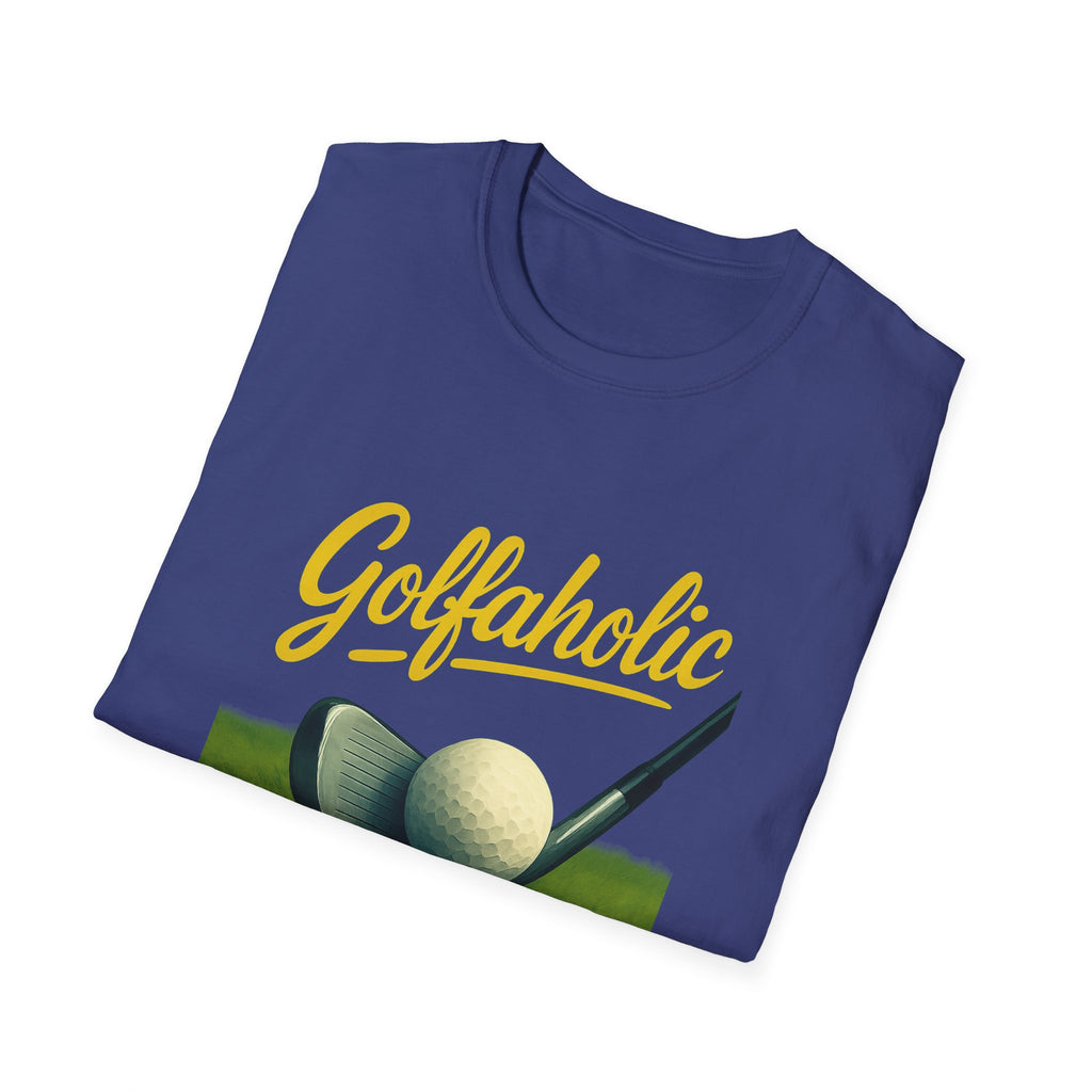 Golfaholic Tee | Because Just One More Hole Is a Lifestyle | 4 colors - 100% cotton