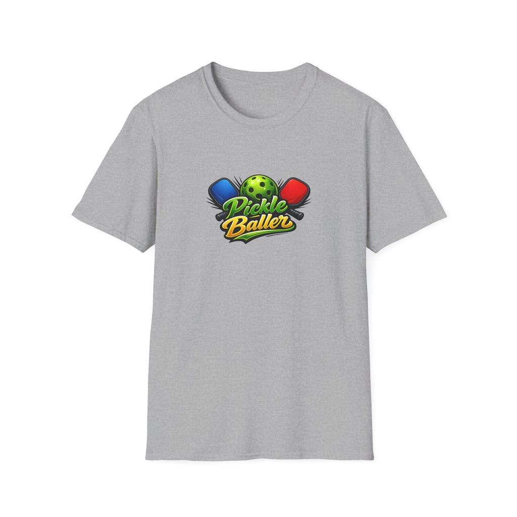 Pickle Baller TShirt | Funny Pickleball Shirt for Men & Women | Pickleball Player Gift | Pickleball Lover Apparel | 6 colors - 100% cotton
