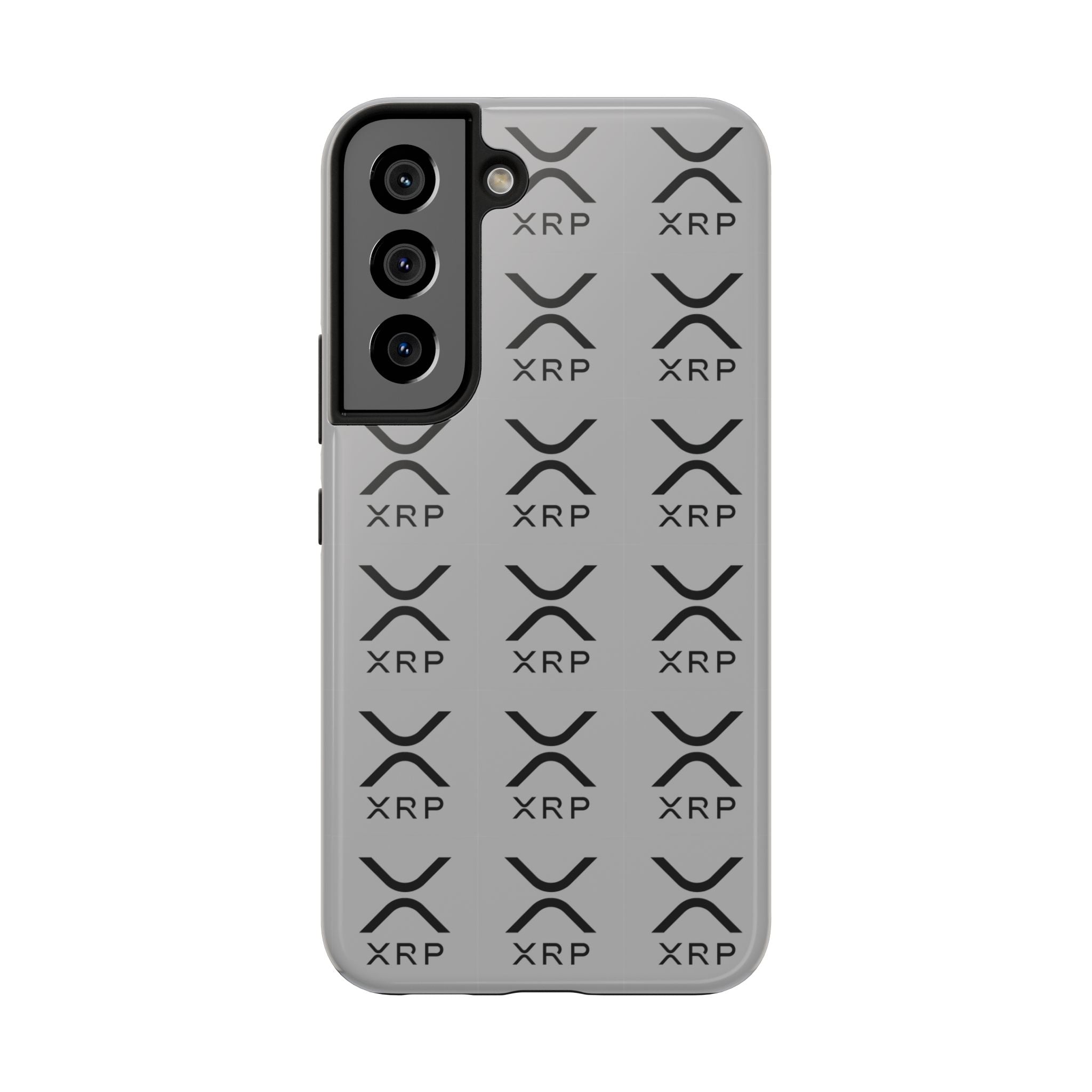 XRP Tough Phone Case | Crypto iPhone Samsung Case | Glossy Protective Phone Cover | Modern Ripple Pattern Case