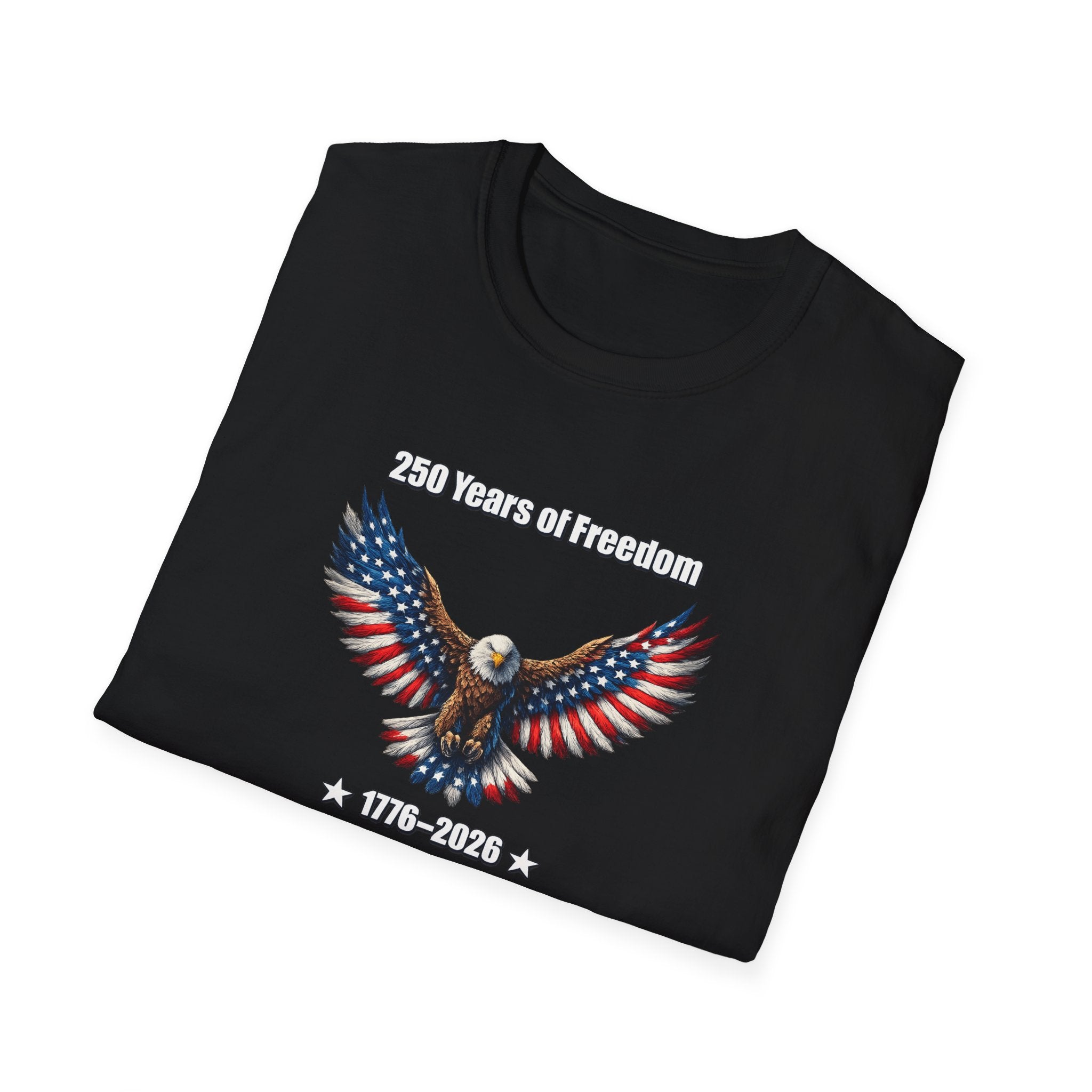 250 Years of Freedom Shirt | America 250 Celebration Shirt | USA Independence Gift | 4th of July Shirt | 7 colors - 100% cotton