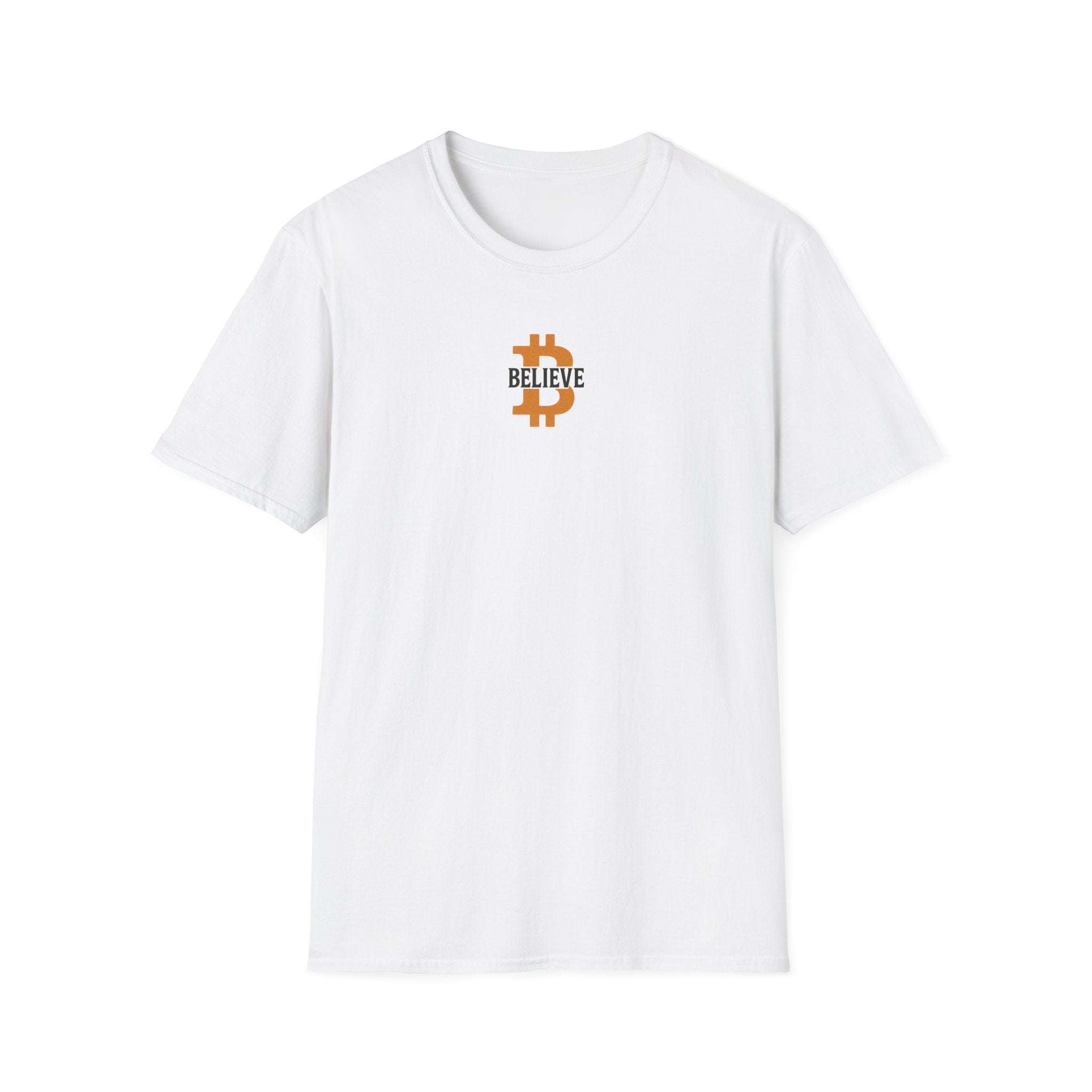 Believe in Bitcoin T-Shirt Tee | Wear the Movement with Bold Faith in the Future l 5 colors - 100% cotton