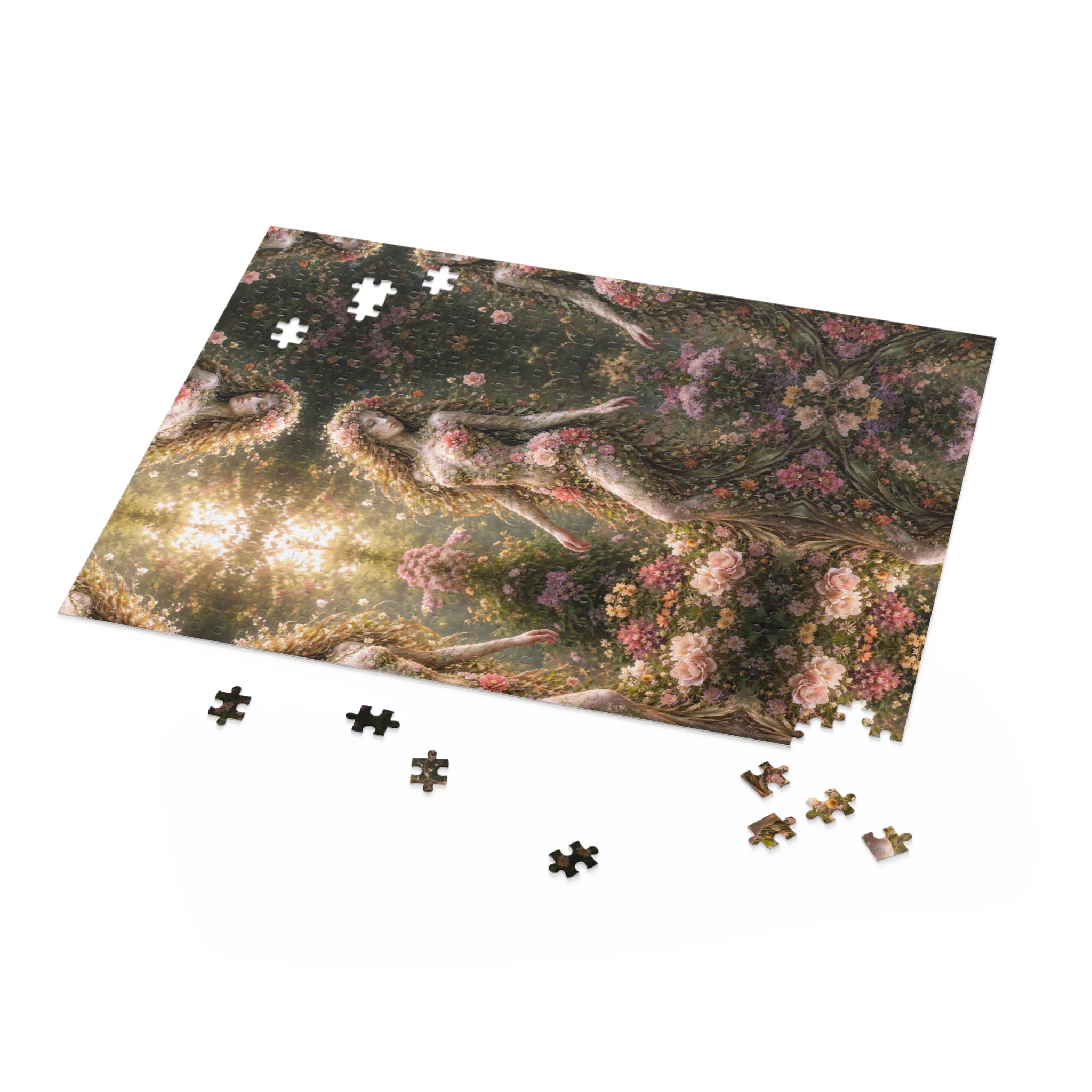 Enchanted Forest Goddess Puzzle | Piece Fantasy Jigsaw Puzzle | Relaxing Adult Puzzle | Gift for Puzzle Lovers | 500 pieces 16 x 20