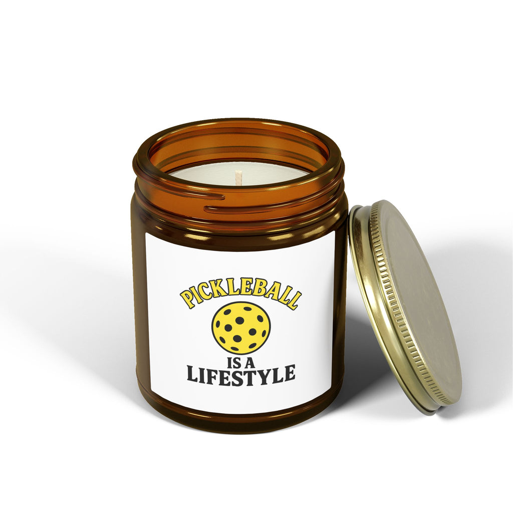Pickleball Is a Lifestyle Candle | Coconut Apricot Wax | Eco-Friendly and Non-Toxic | 4oz or 9oz size | 9 scents