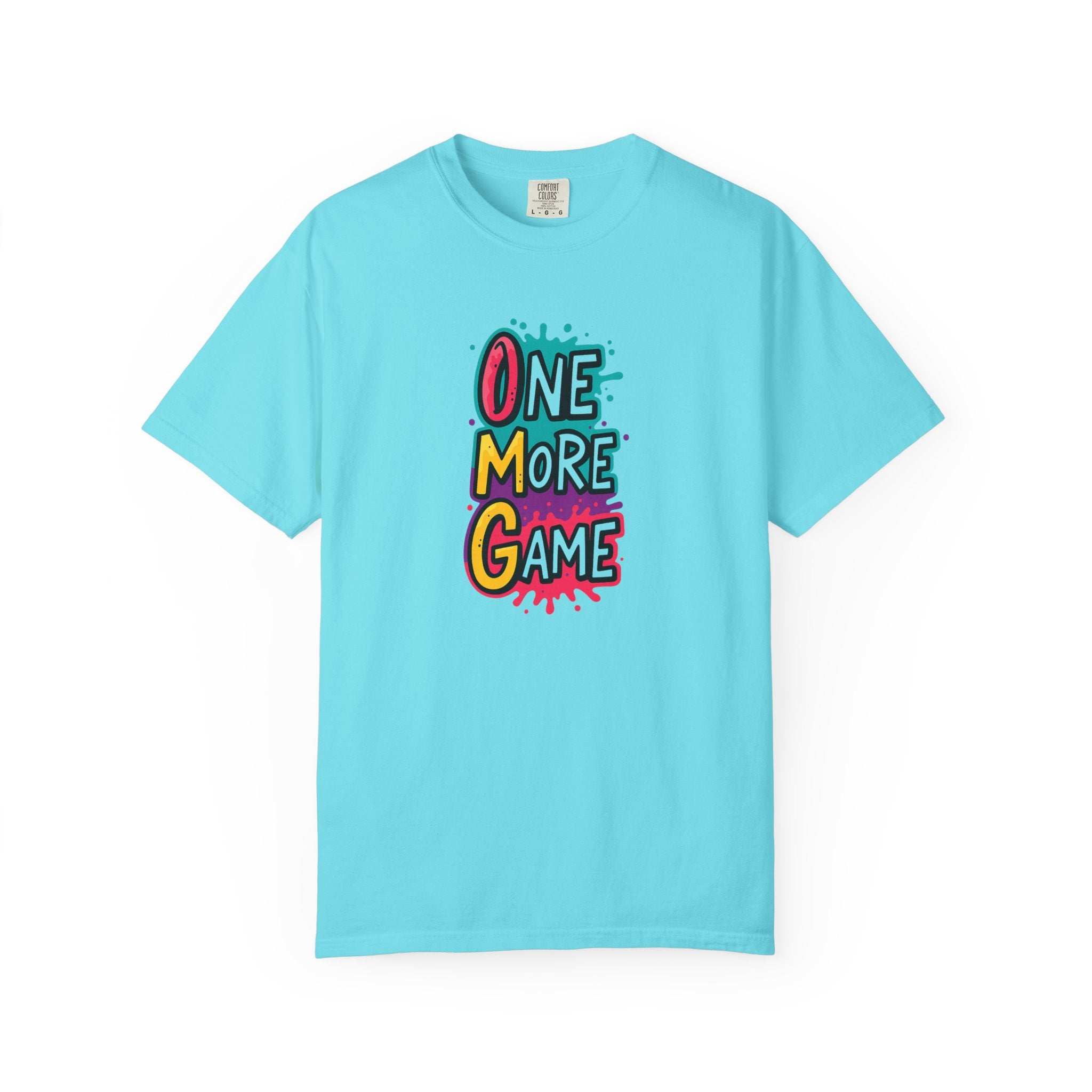 OMG - One More Game T-shirt | OMG Pickleball, Table Tennis, Video Game | 8 colors - 100% cotton