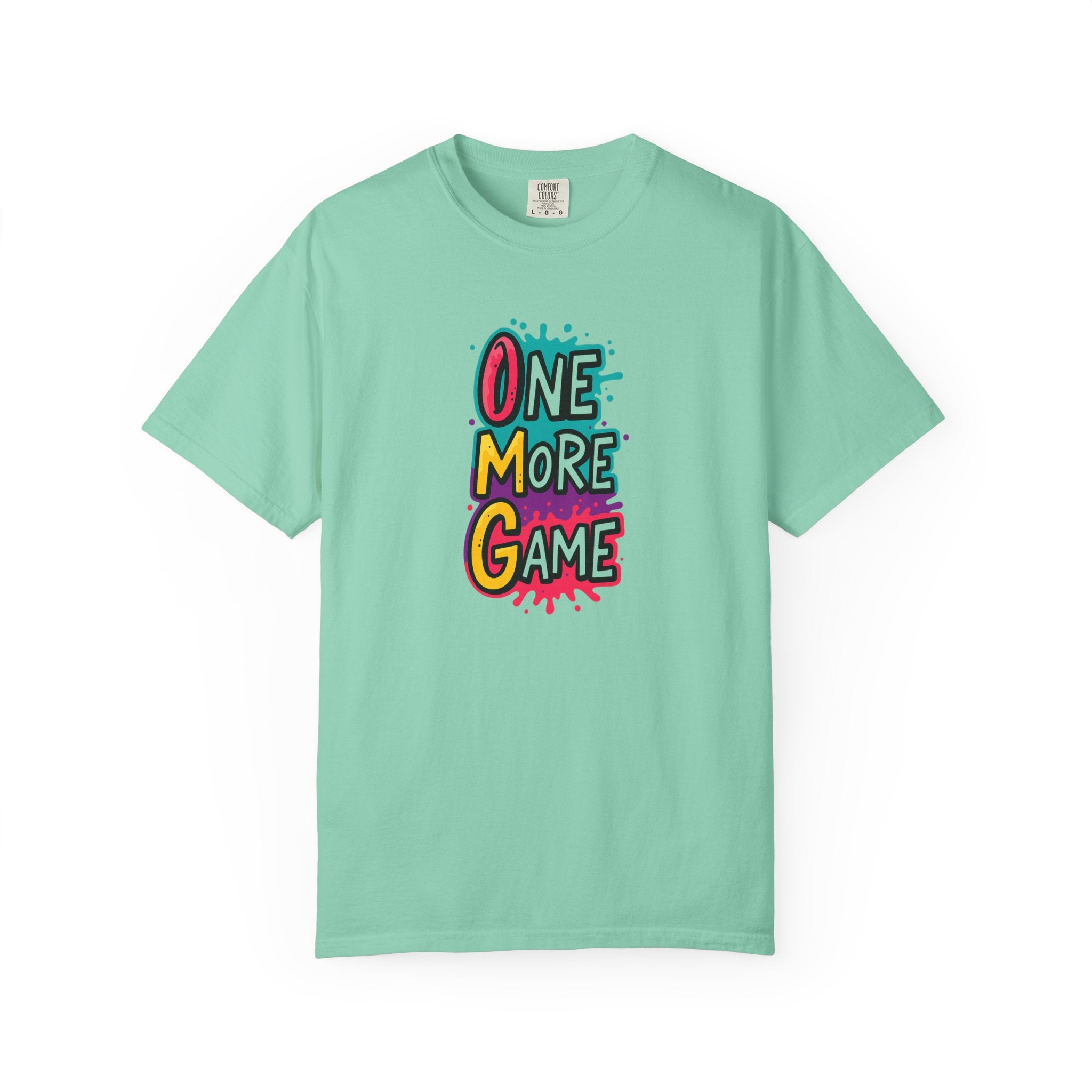 OMG - One More Game T-shirt | OMG Pickleball, Table Tennis, Video Game | 8 colors - 100% cotton