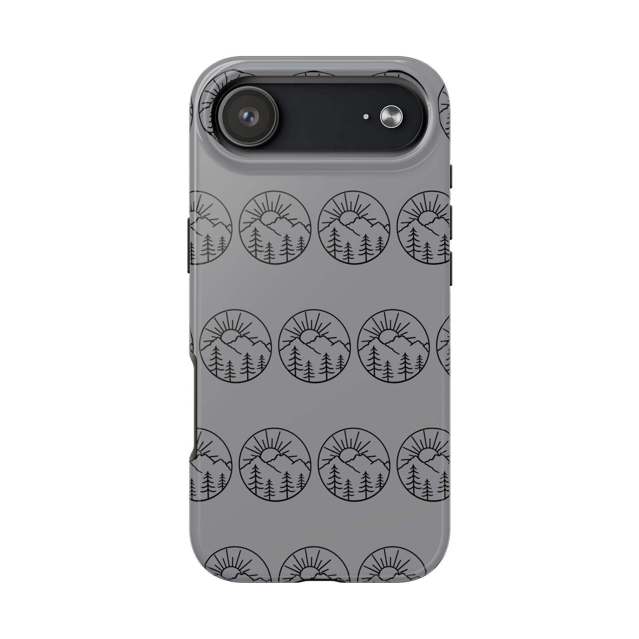 Mountain Sunset Tough Phone Case | Nature iPhone Samsung Case | Glossy Protective Cover | Adventure Phone Case