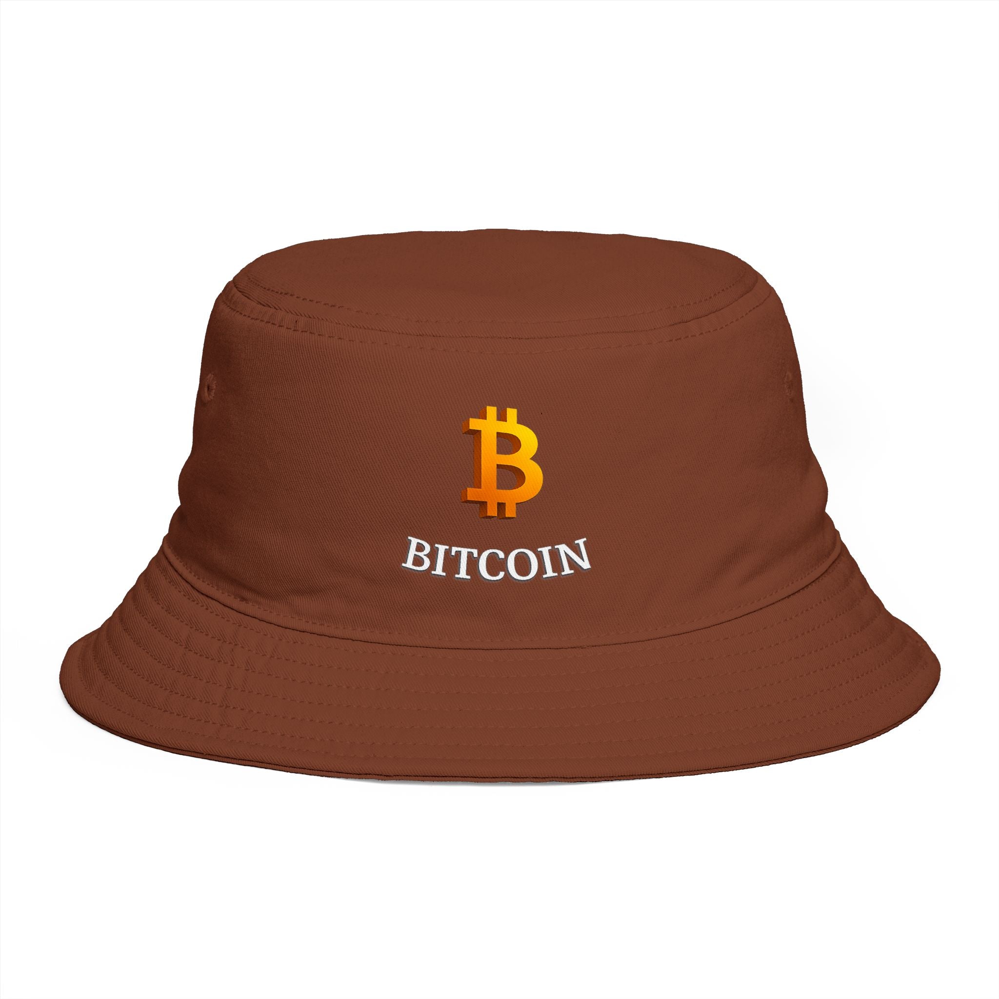 Bitcoin Bucket Hat | BTC Crypto Hat |  Streetwear Cap for Bitcoin Fans & Traders | 7 colors - 100% cotton